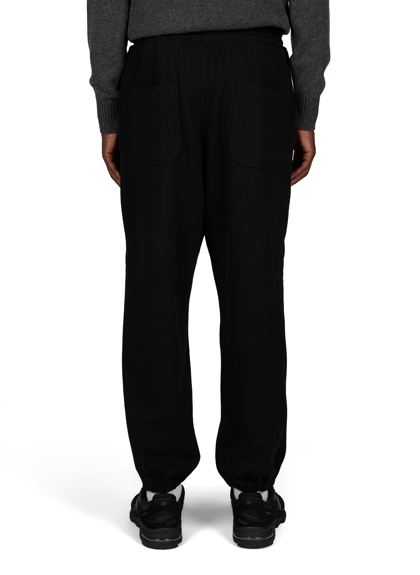 Jogging large en coton COMME DES GARCONS HOMME Noir