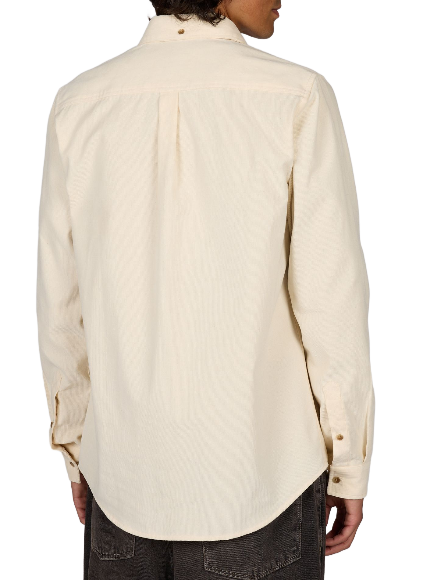 Solid button-down shirt LES DEUX Beige