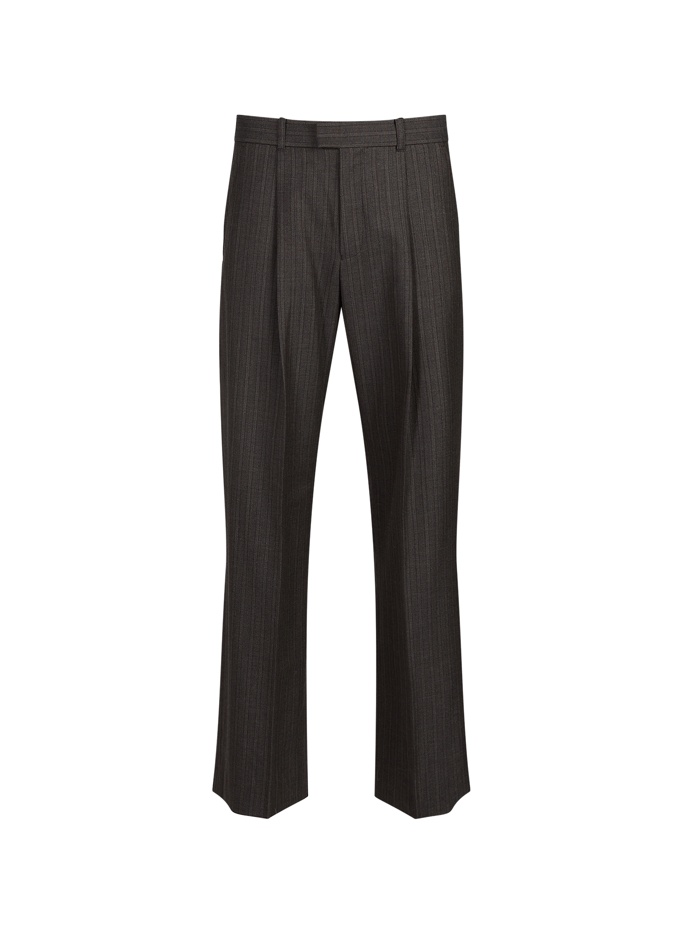 Weite Hose aus Wolle und Baumwolle OUR LEGACY Grau