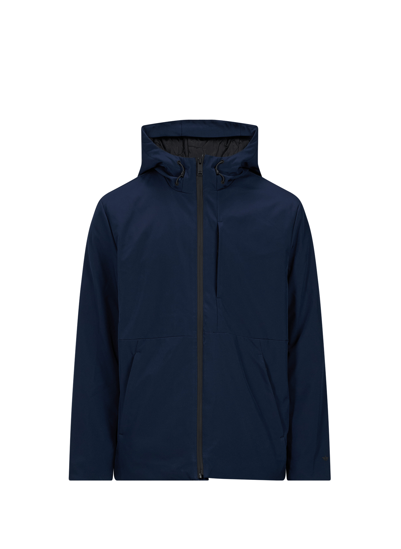 Jas met capuchon van gemengd katoen DOCKERS Blauw