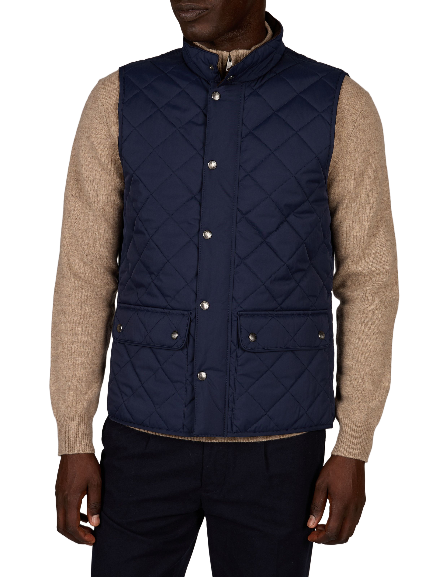 Veste droite sans manches matelassée HACKETT Bleu