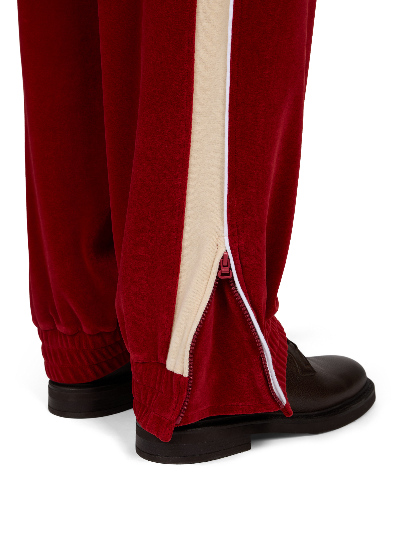 Pantalon de survêtement Ottawa en coton mélangé LACOSTE Rouge