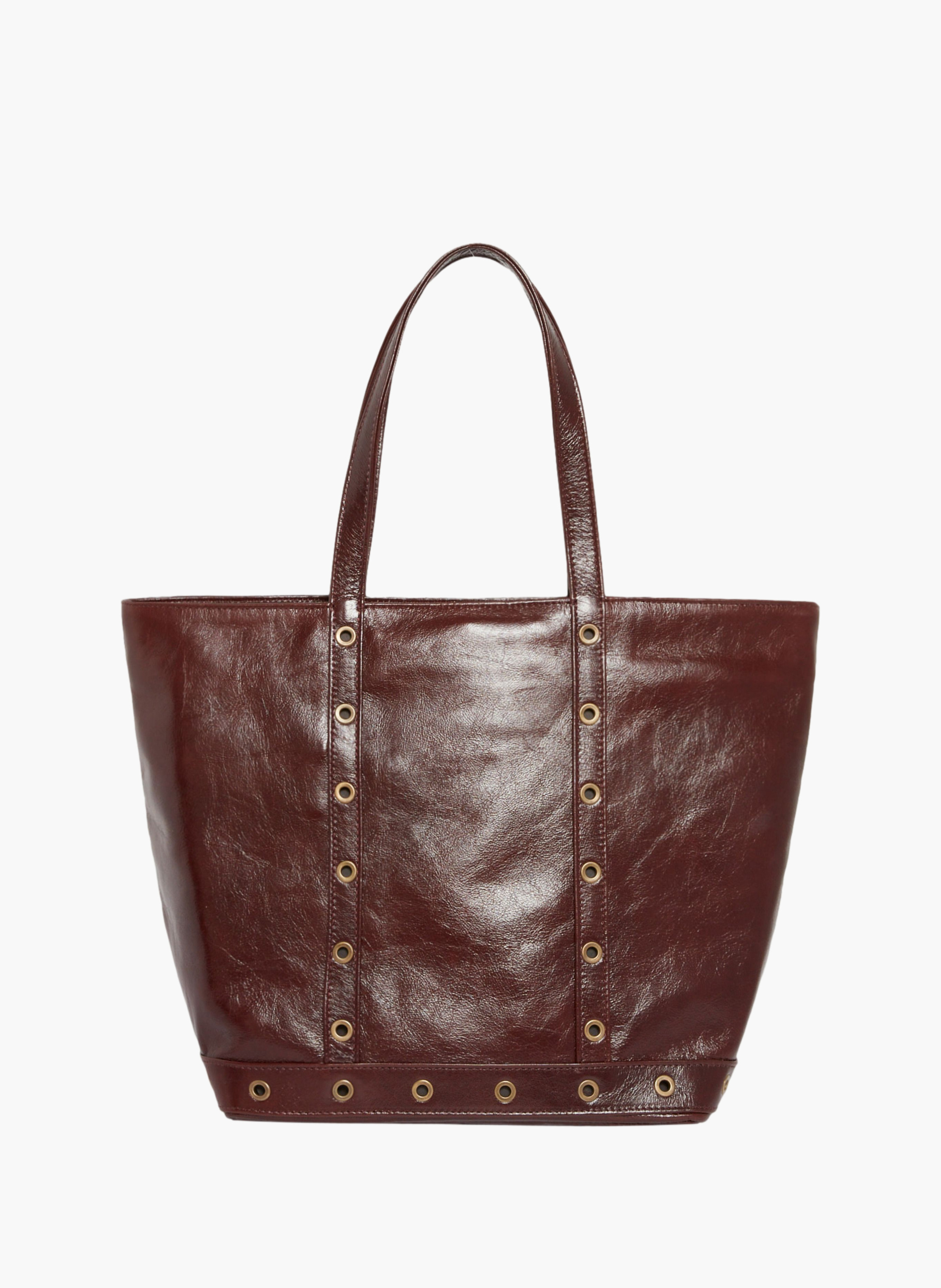 Cabas m en cuir VANESSA BRUNO Marron