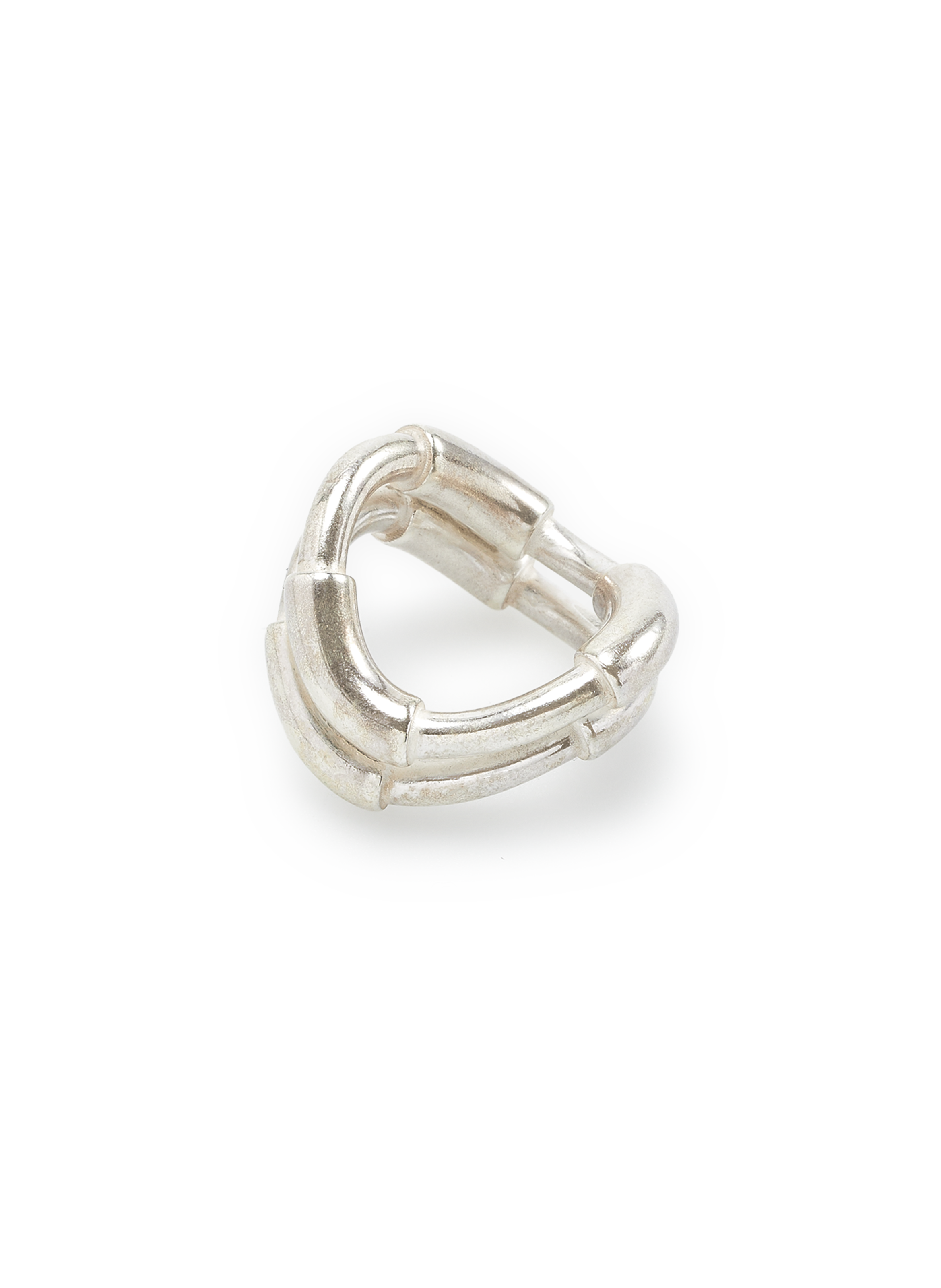 Bague Double Silver Tube en argent