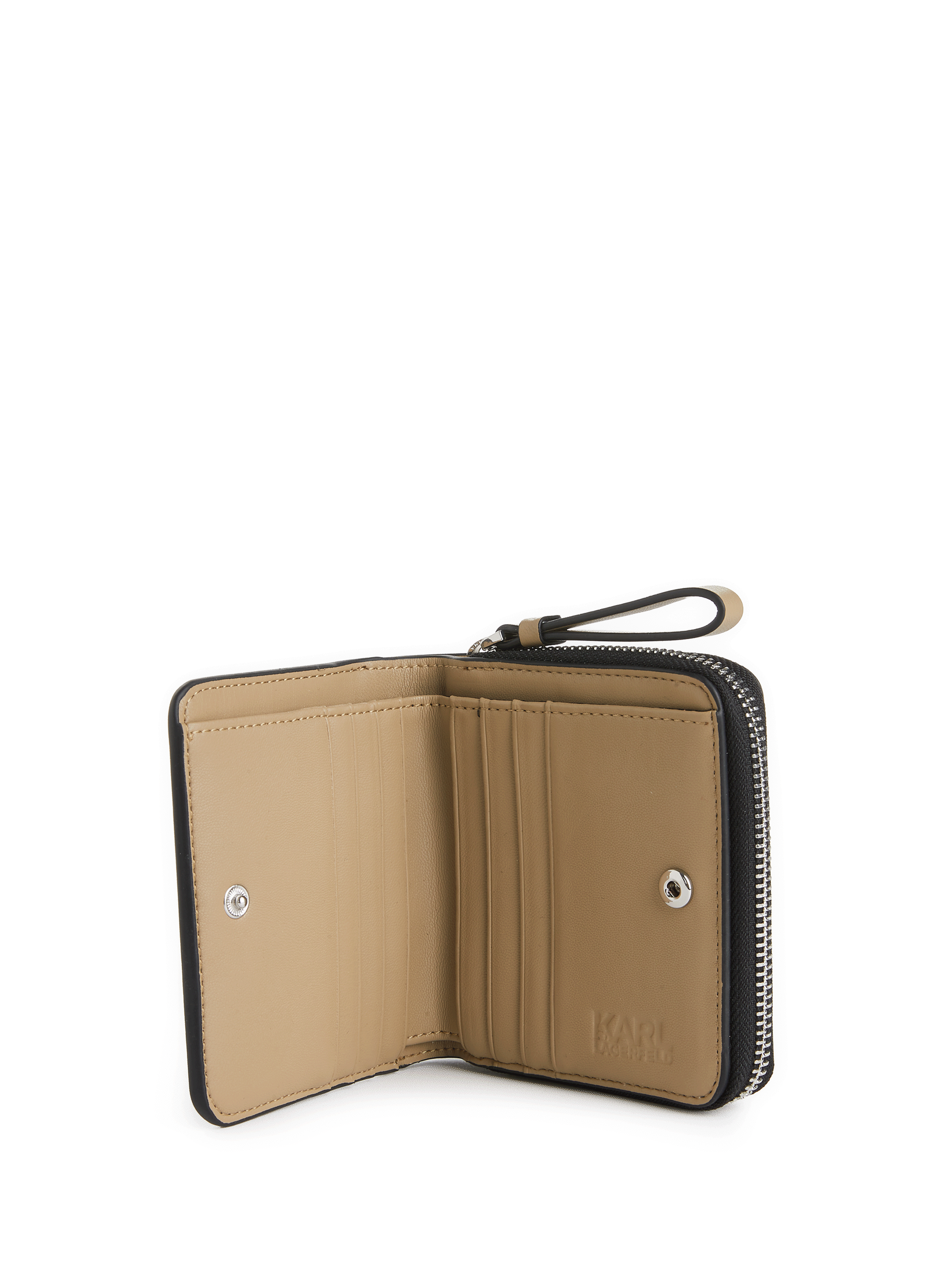 Portefeuille K/Circle en cuir mélangé