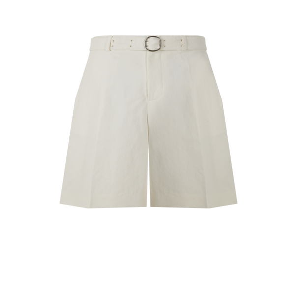 Jil Sander Linen And Cotton Bermuda Shorts