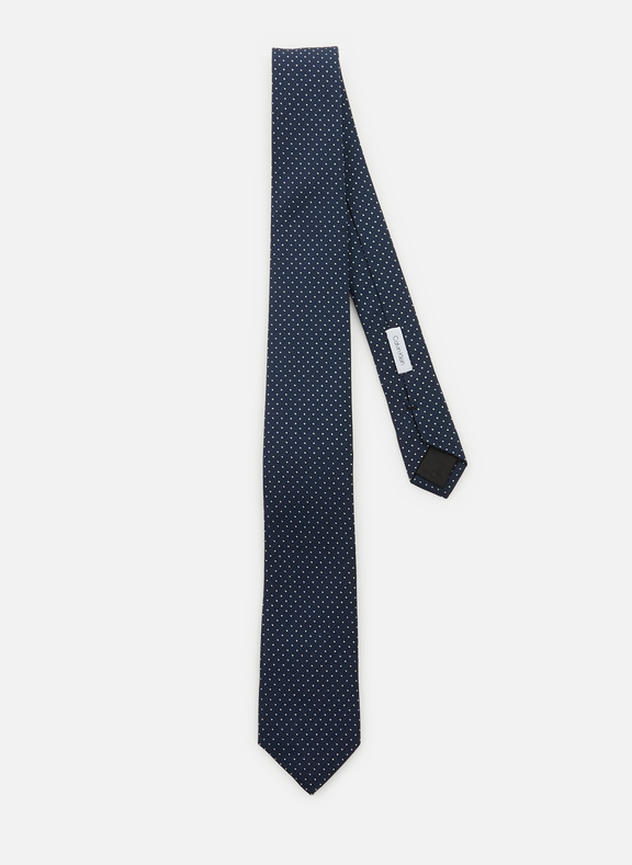 CALVIN KLEIN Cravate en soie Bleu