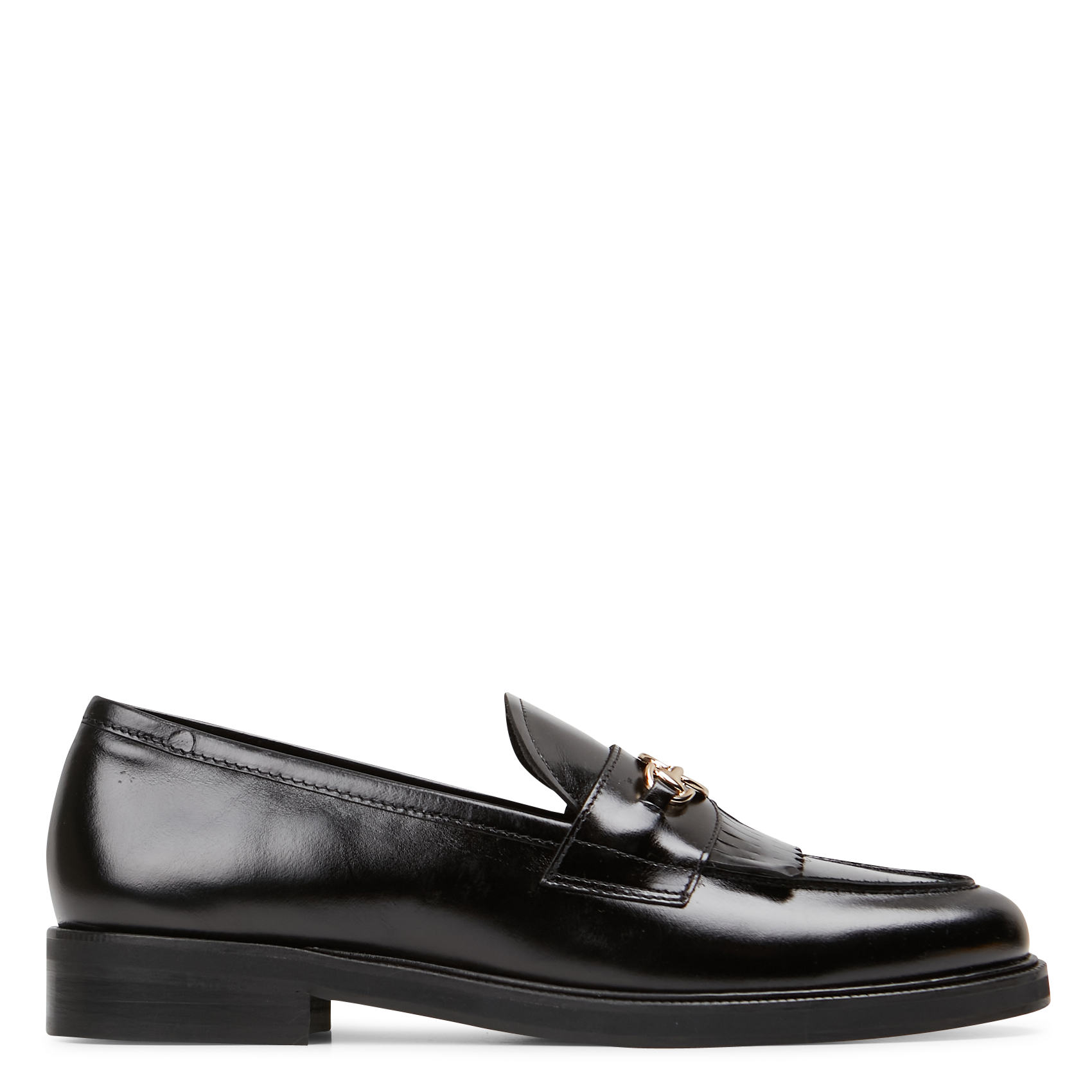 Mocassins en cuir delphes JONAK Noir