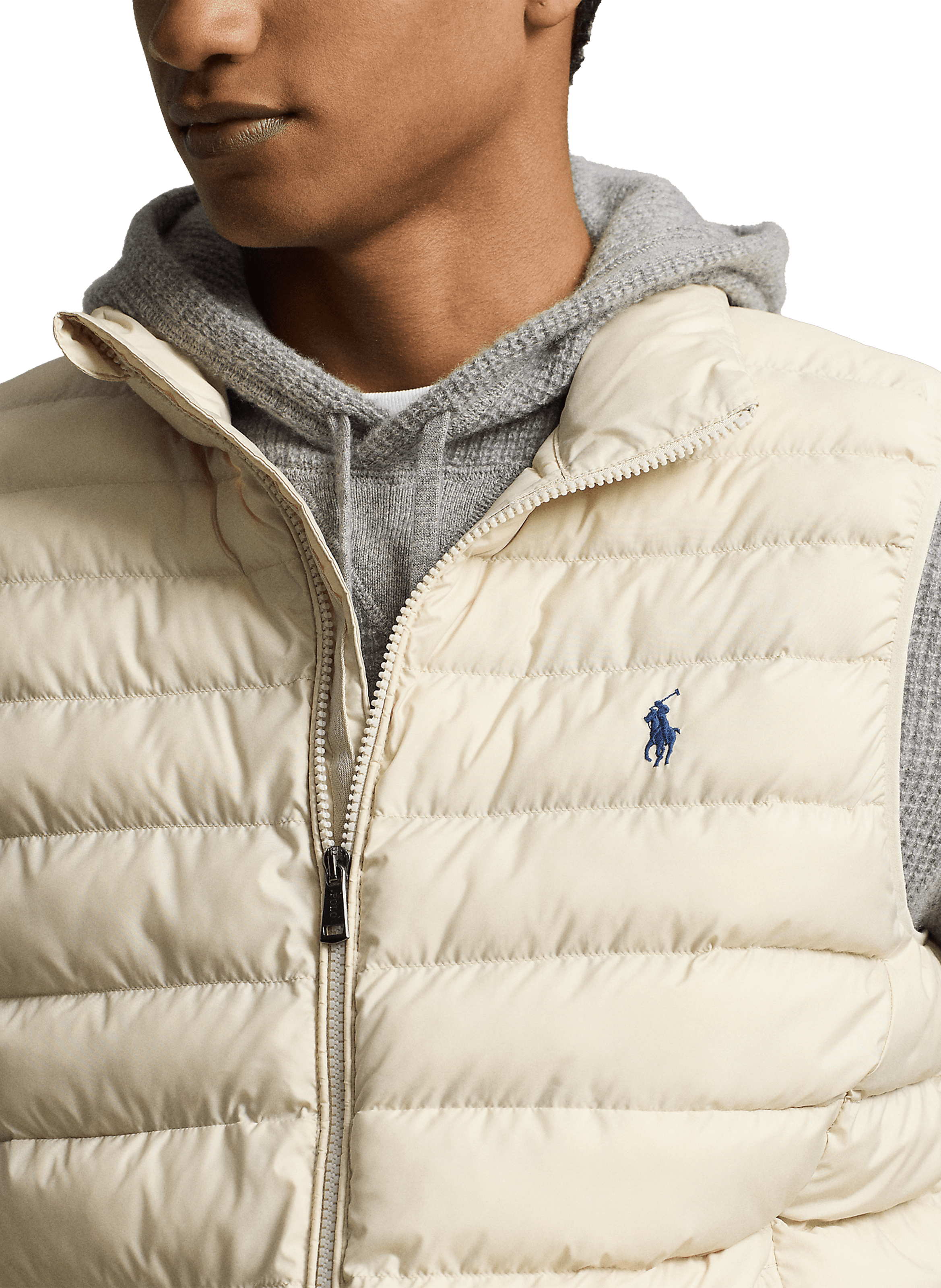 ärmellose daunenweste Beige Polo ralph lauren Herren