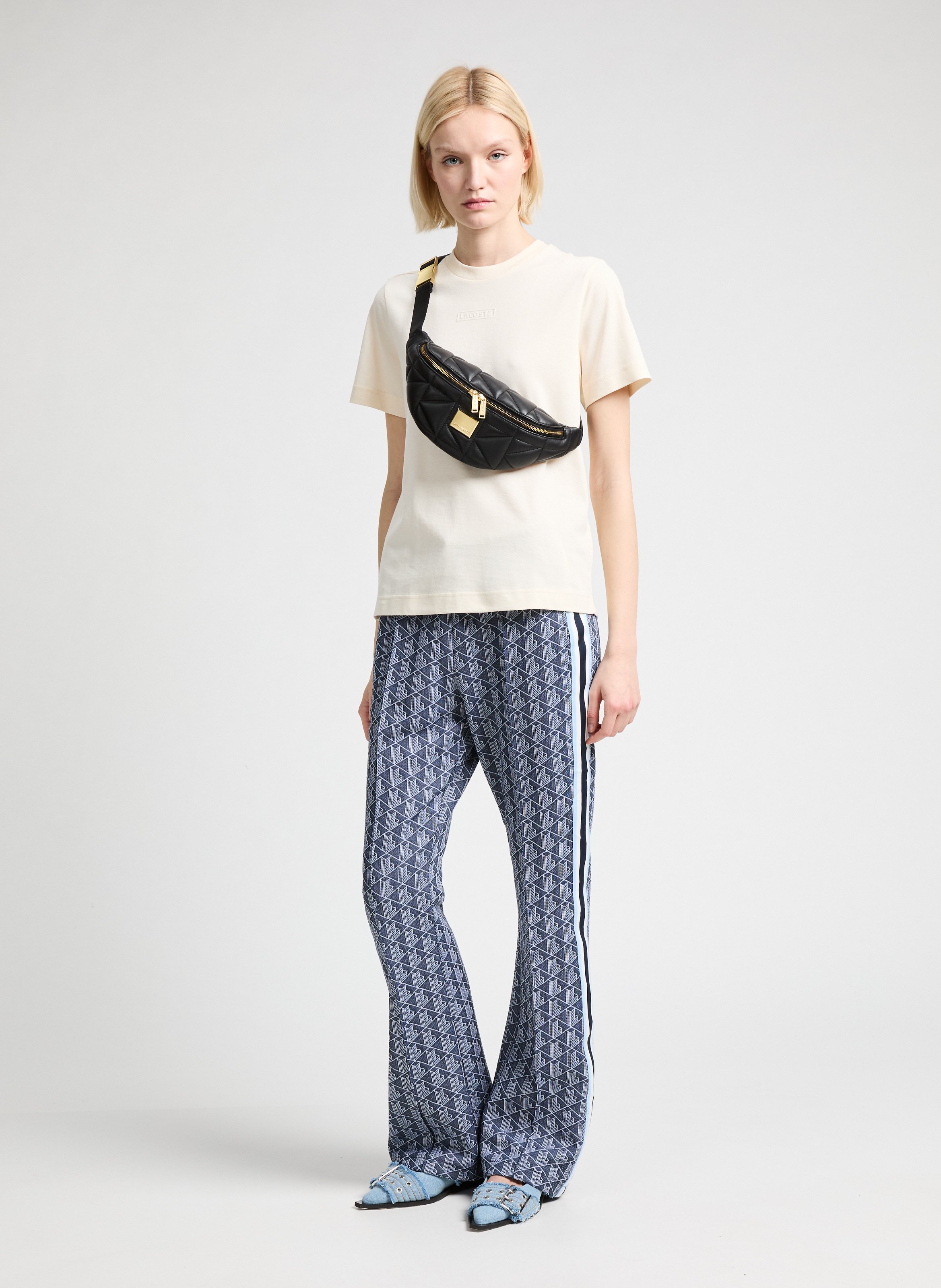 Sac banane matelassé  KARL LAGERFELD Noir