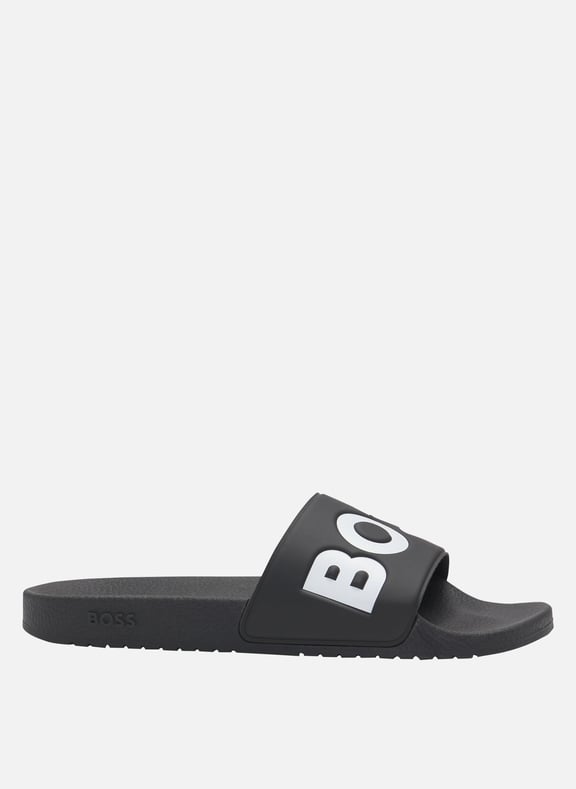 Mules Noir by BOSS BOSS Mules Noir