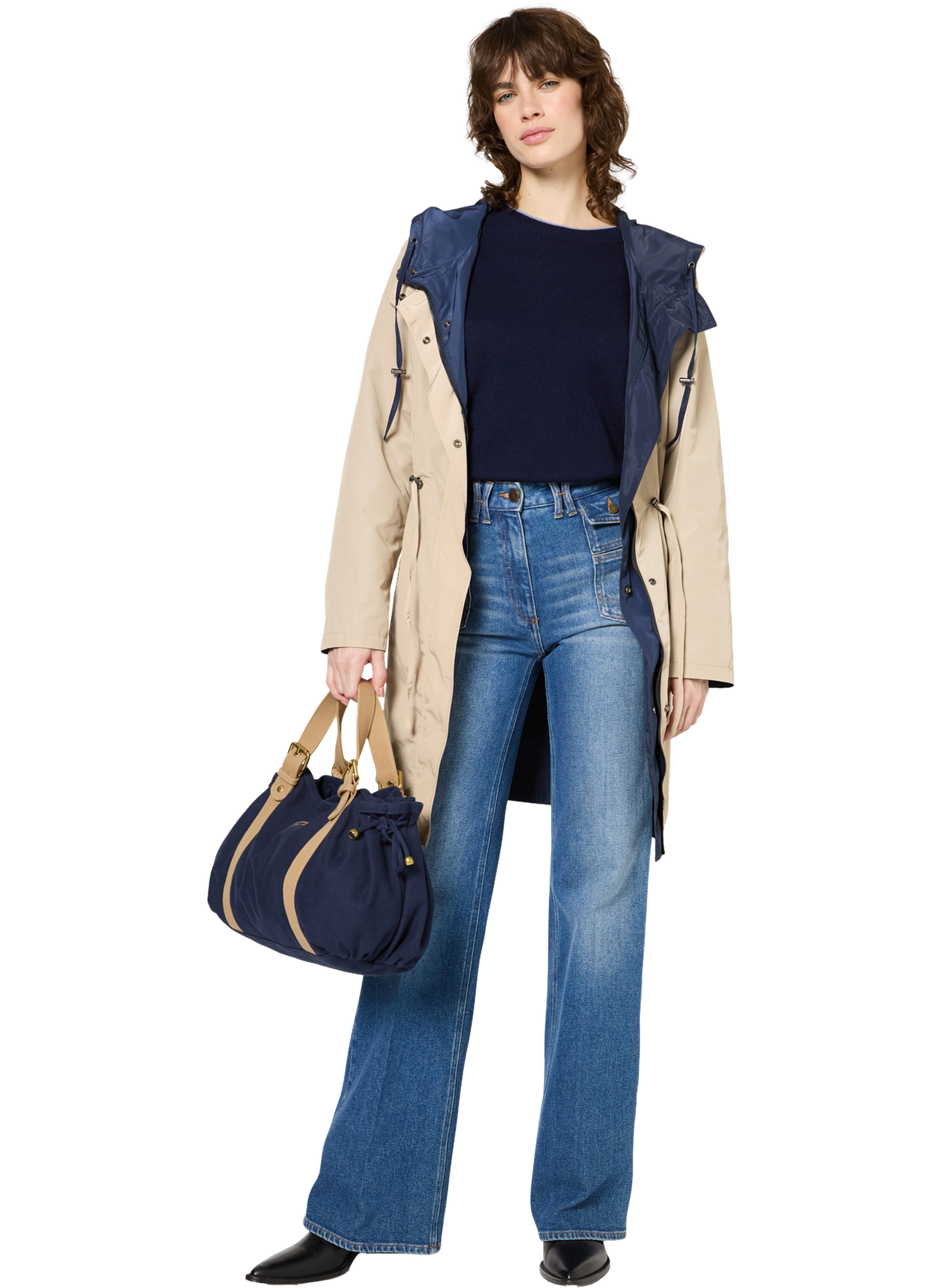 Parka réversible  à capuche - zofia GERARD DAREL Bleu