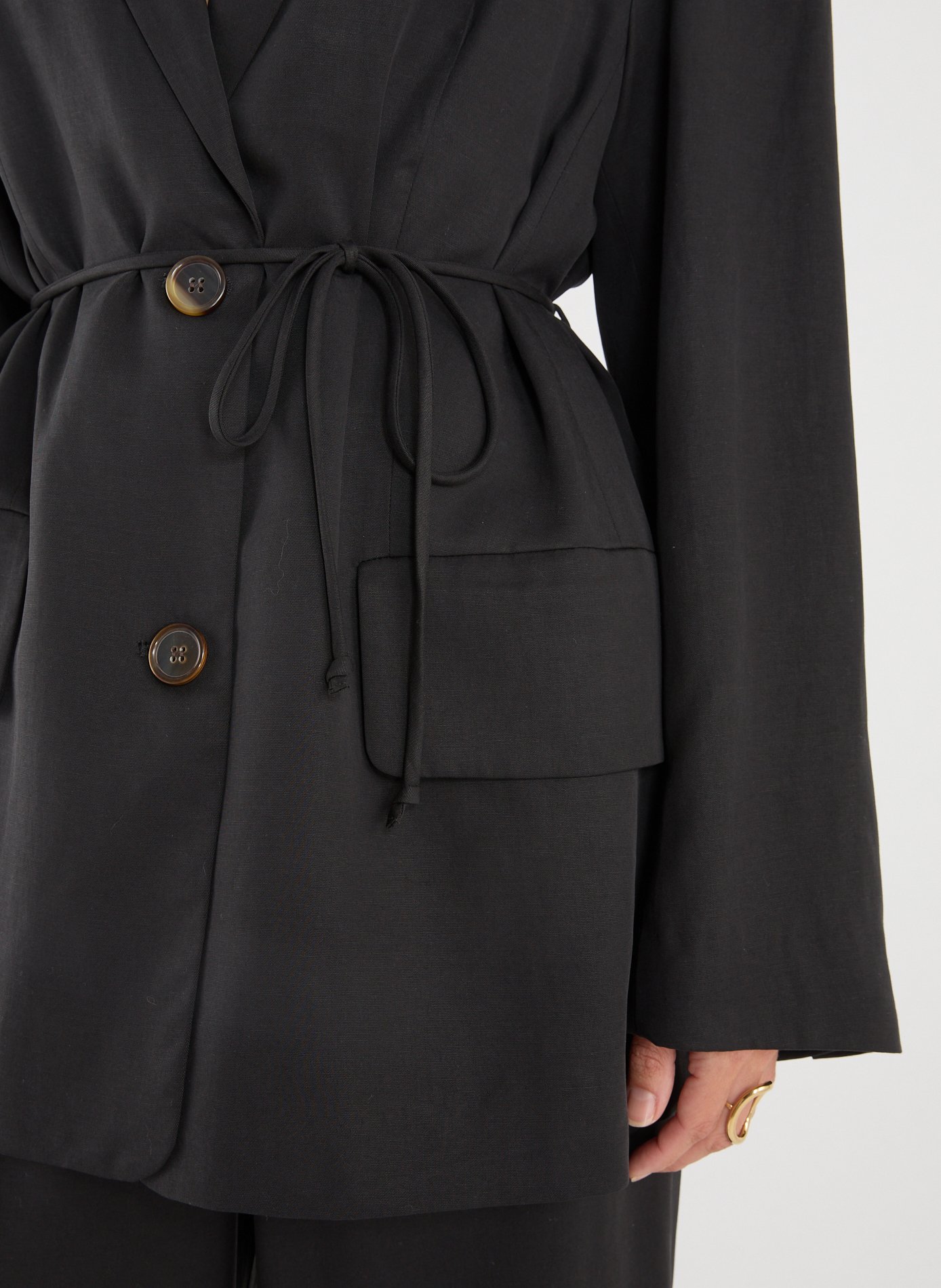 Blazer Hilao BY MALENE BIRGER Black