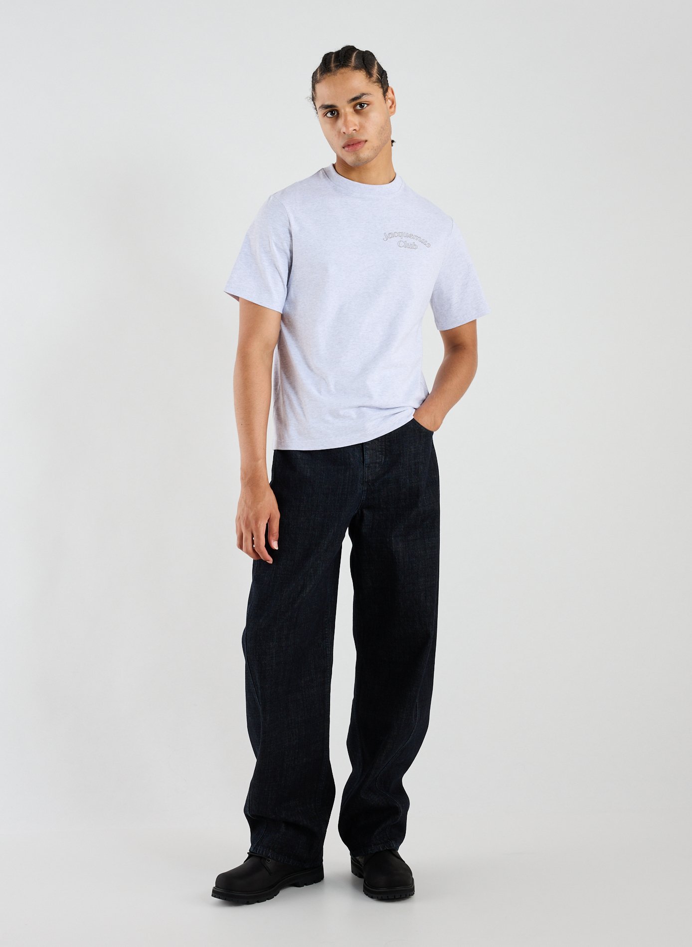 The T-shirt Club JACQUEMUS Grey