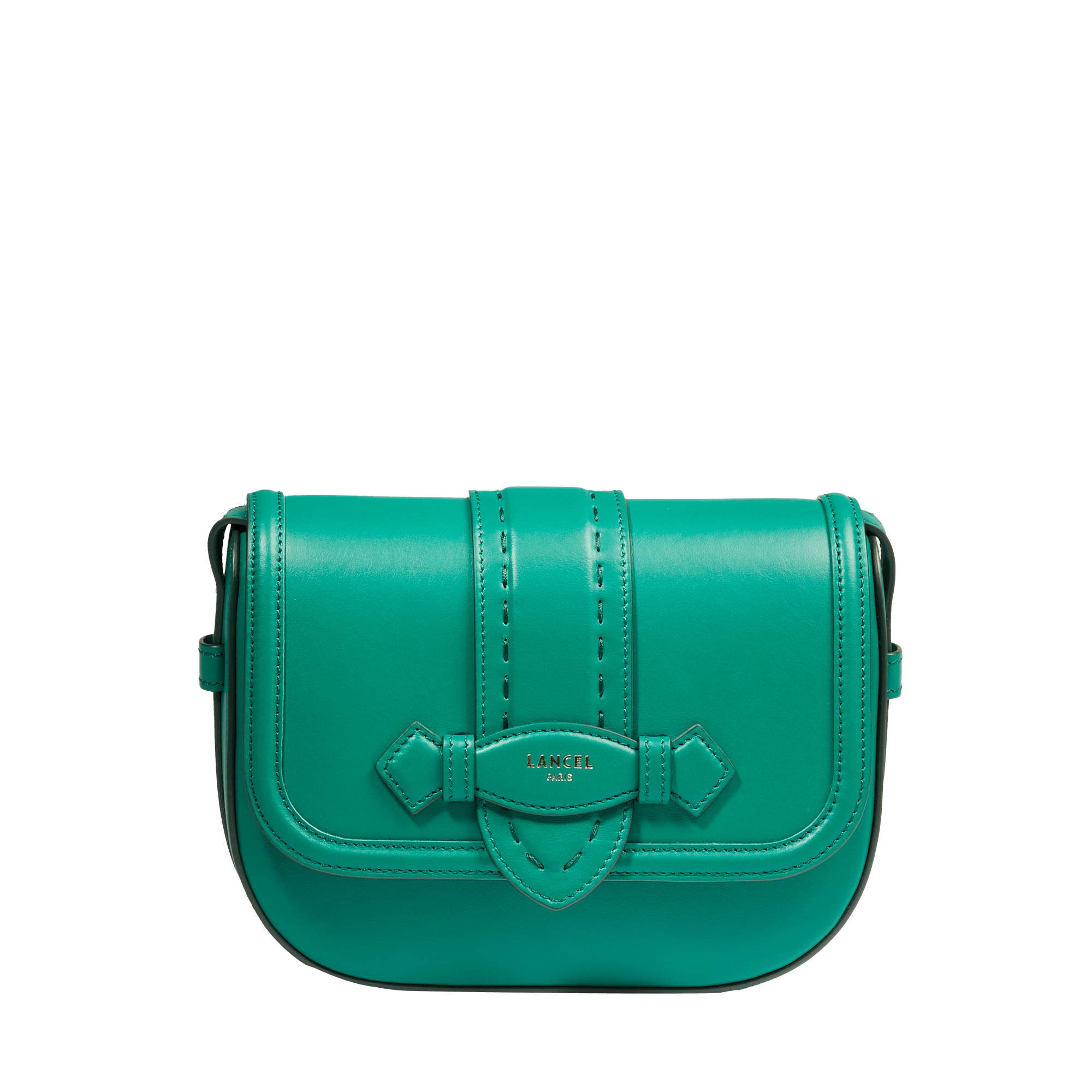 Sac rabat s sienna de lancel en cuir LANCEL Vert