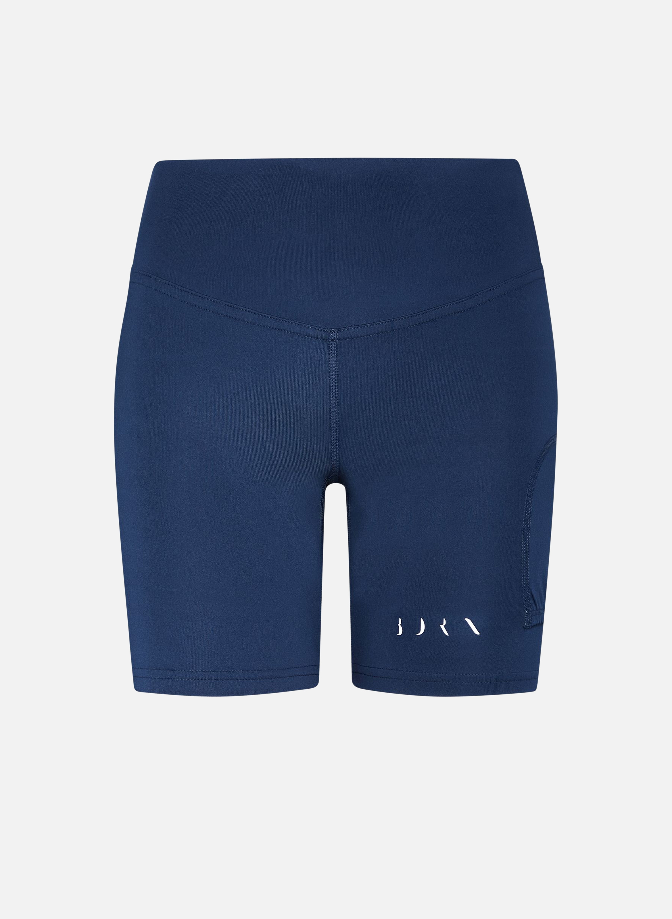 BORN LIVING YOGA Short sport femme cycliste laver Bleu