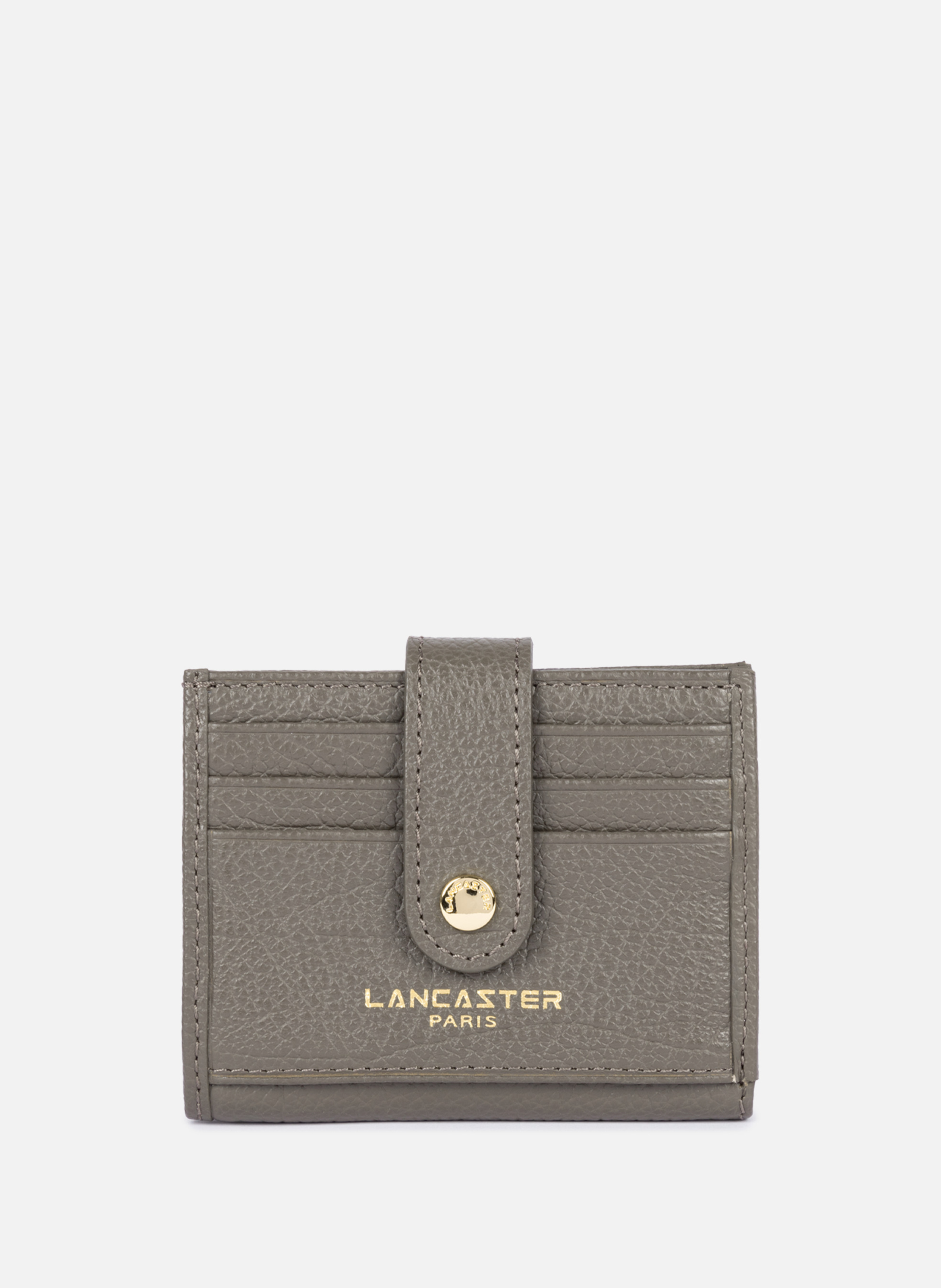 LANCASTER Porte-cartes - dune Gris