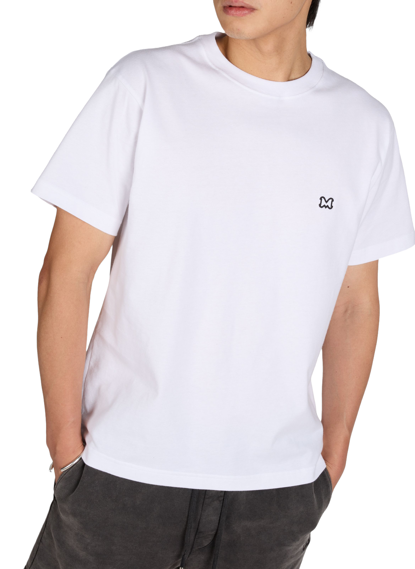 Classic Cotton T-Shirt MOUTY White