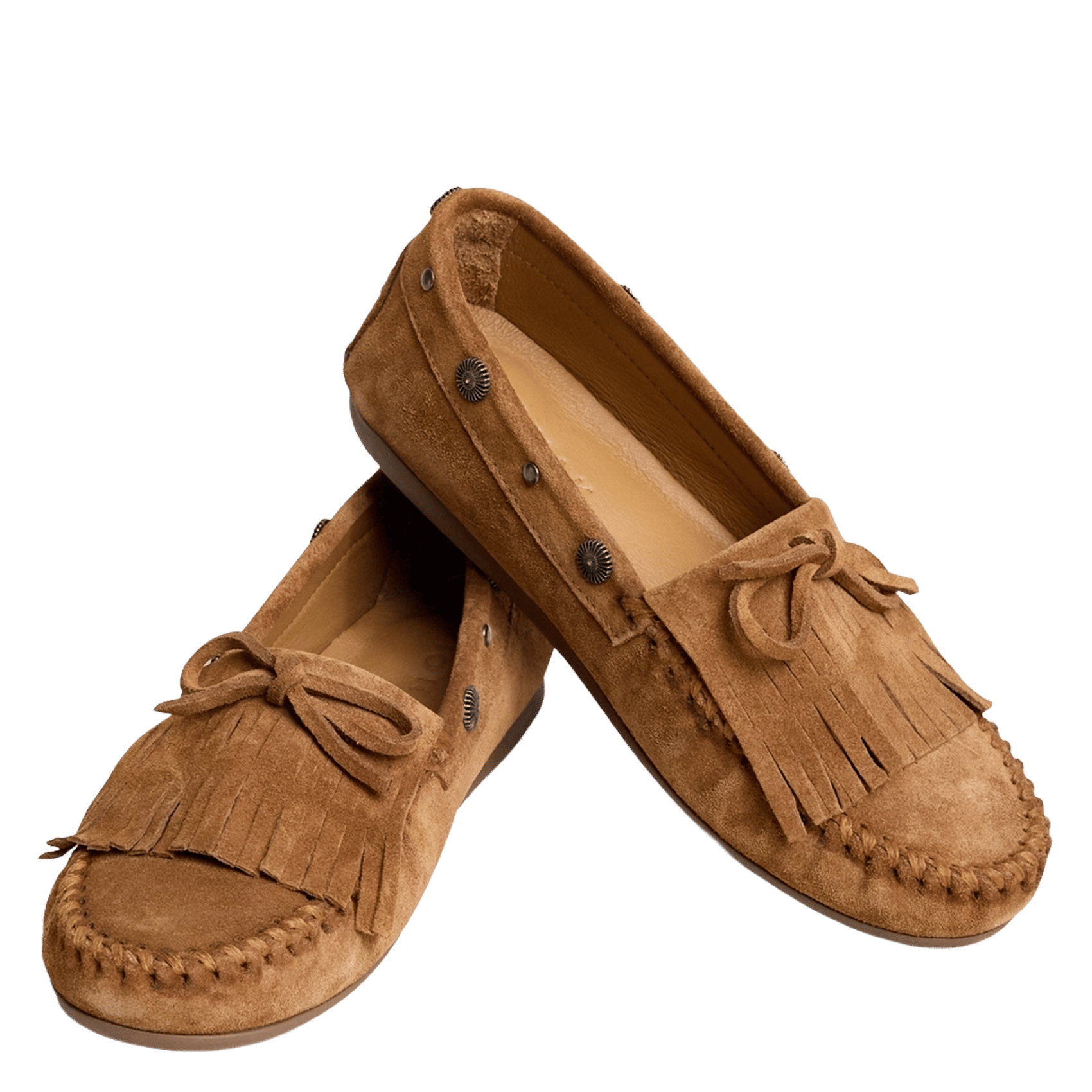 Mocassins en cuir louison JONAK Marron