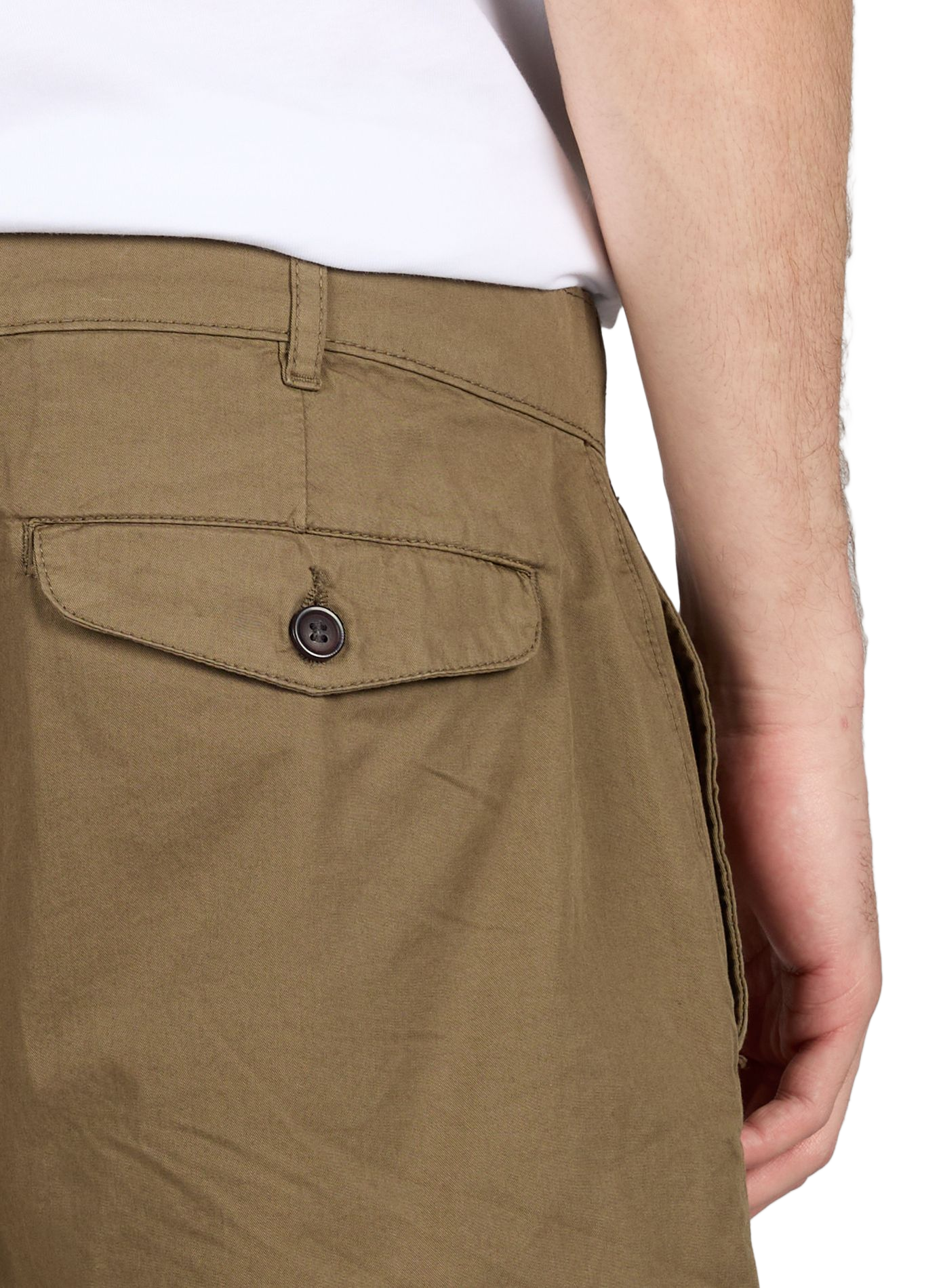 Pantaloni diritti Dimitri in cotone LAFAURIE Kaki