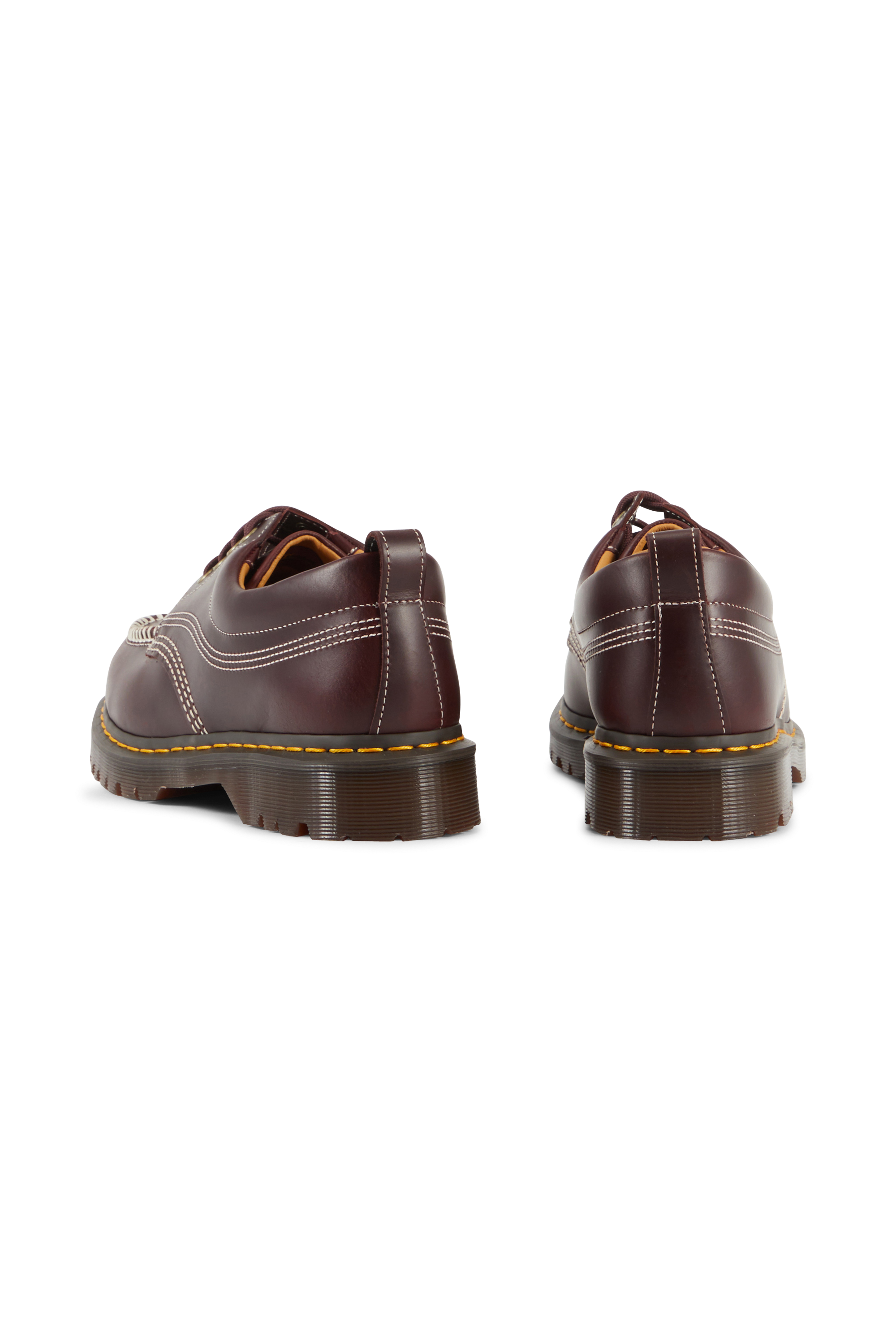 Derbies en cuir lowell DR. MARTENS Rouge