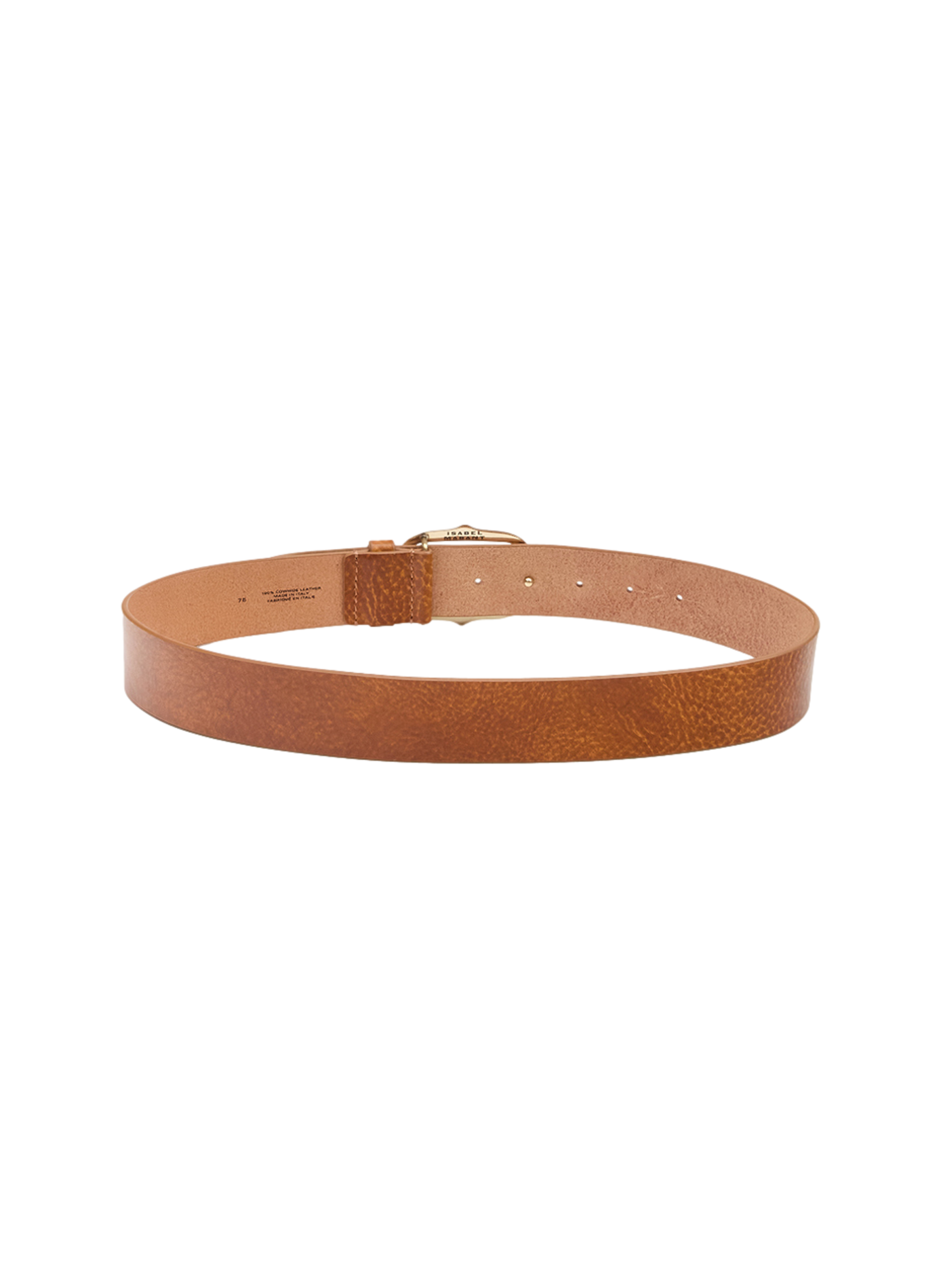 Ceinture Holis en cuir ISABEL MARANT Orange