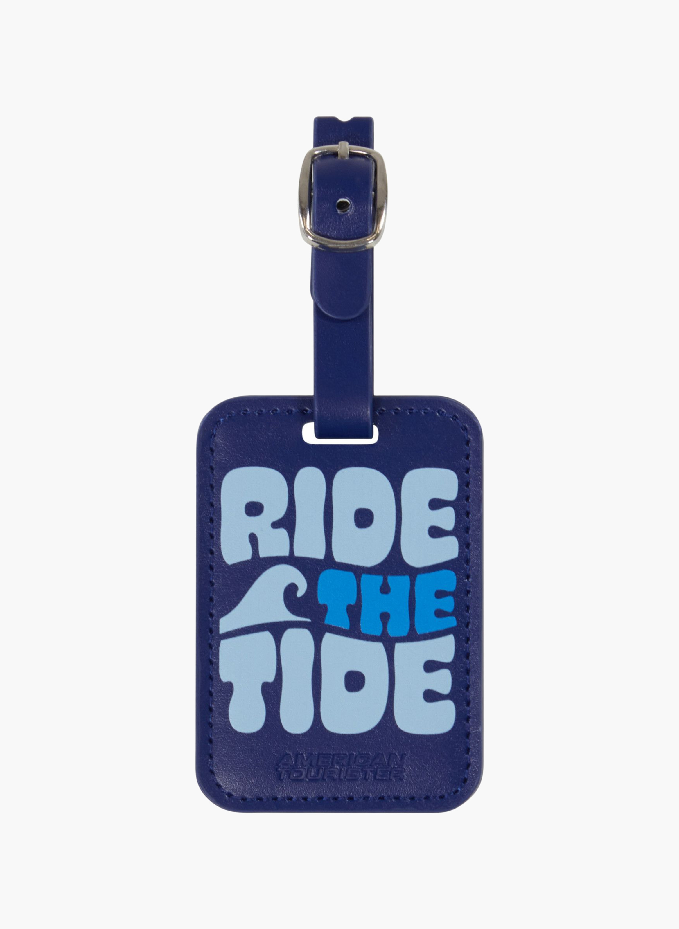 Étiquette à bagages taille s AMERICAN TOURISTER Bleu