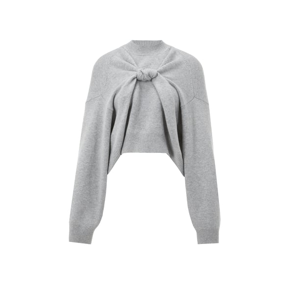 Pull en laine et cachemire mélangés