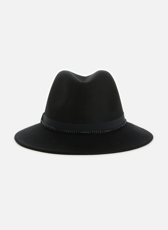 Chapeau fedora en laine Marron by SAISON 1865 SAISON 1865 Chapeau fedora en laine Marron
