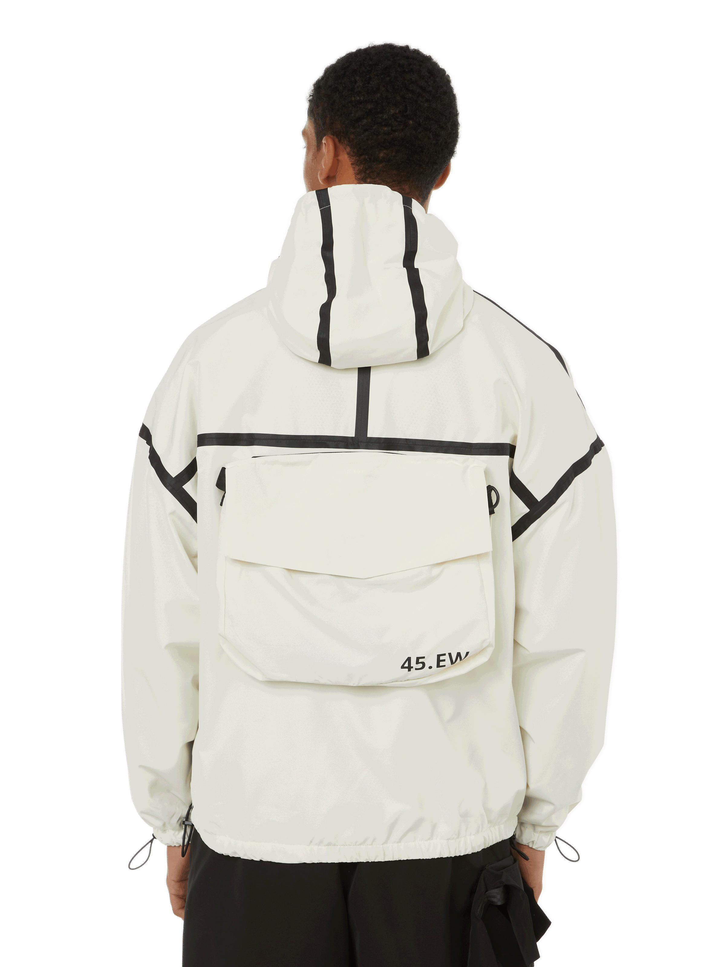 Blouson à capuche  45.EW Beige