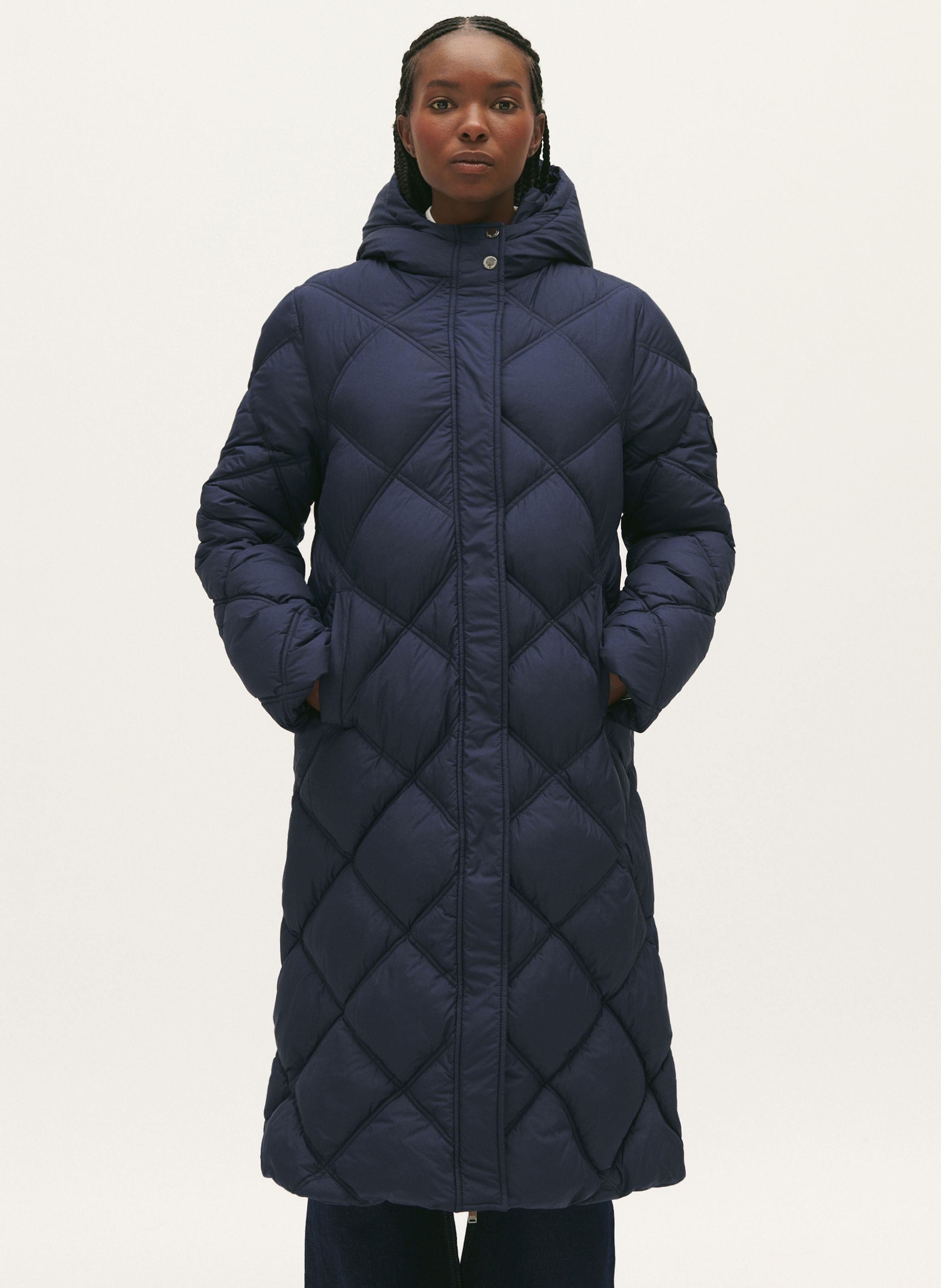 Manteau bleu best sale claudie pierlot