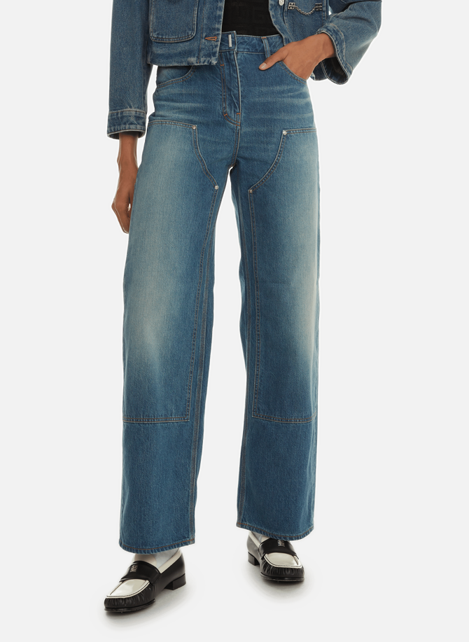 GIVENCHY wide cotton jeans