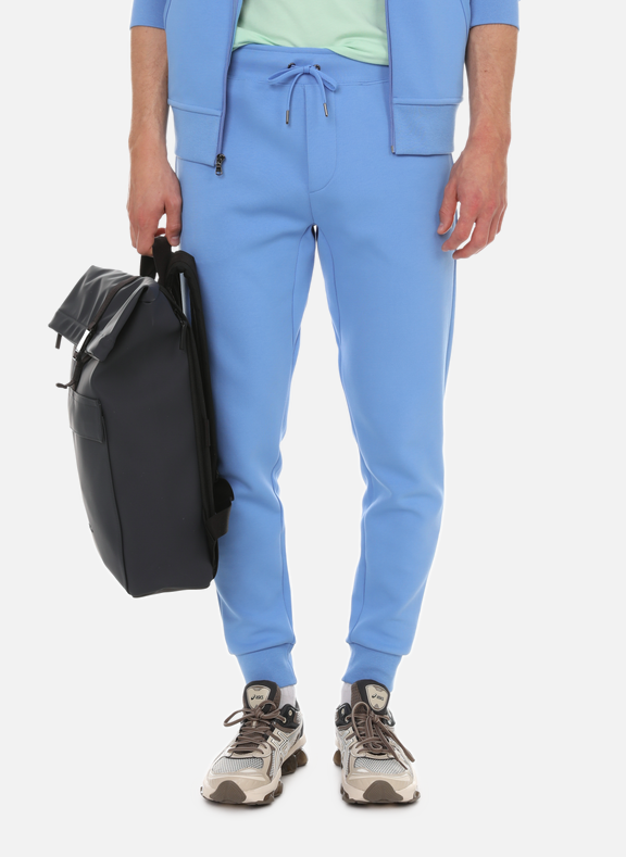 POLO RALPH LAUREN Pantalon de jogging en coton mélangé Bleu