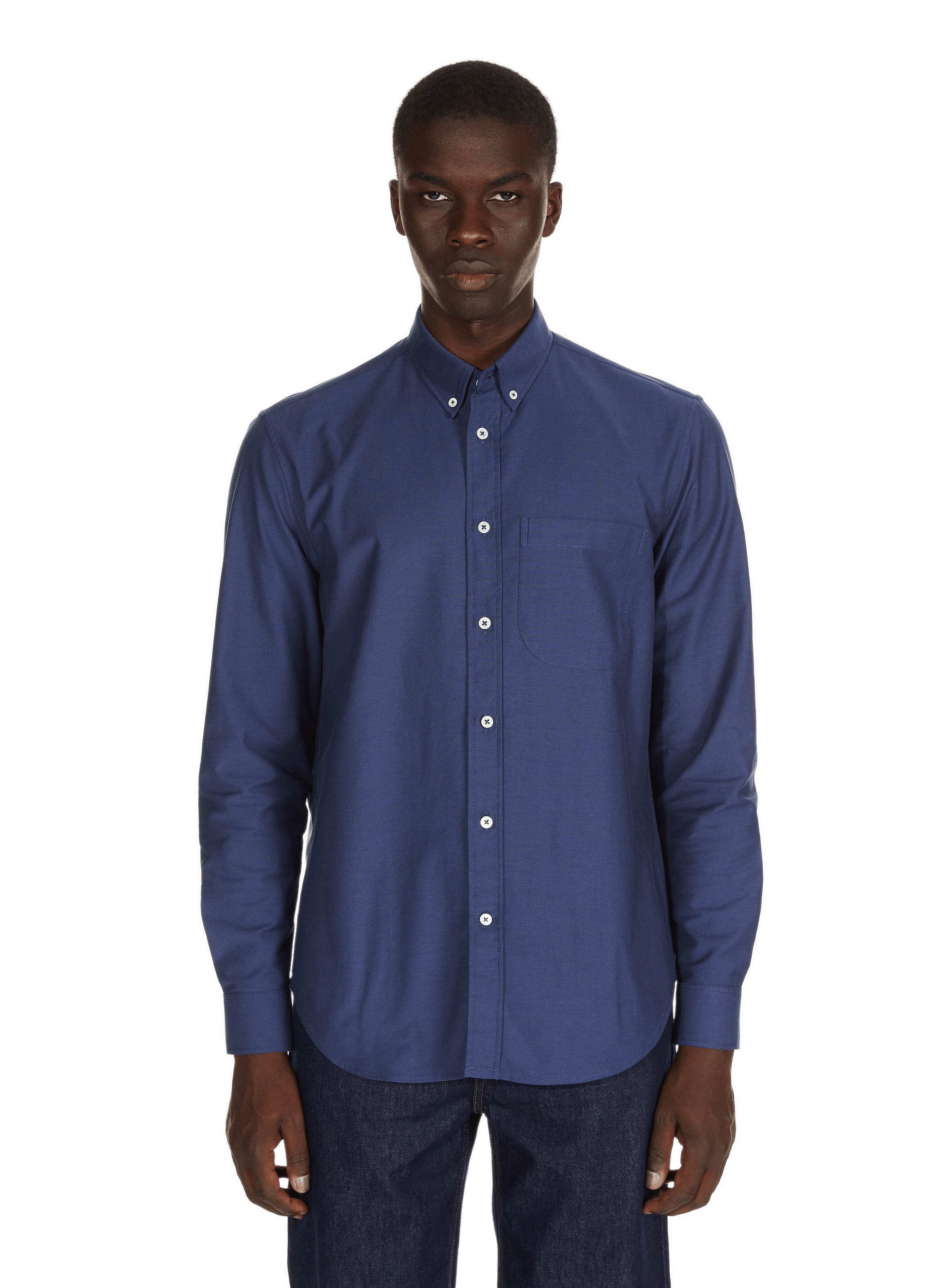 Chemise Euvox en coton  SAISON 1865 Bleu