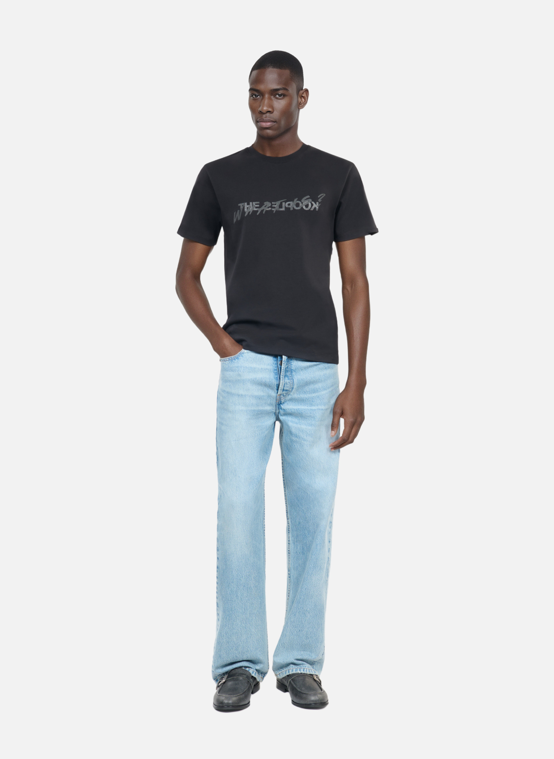 T-shirt en coton what is THE KOOPLES Noir