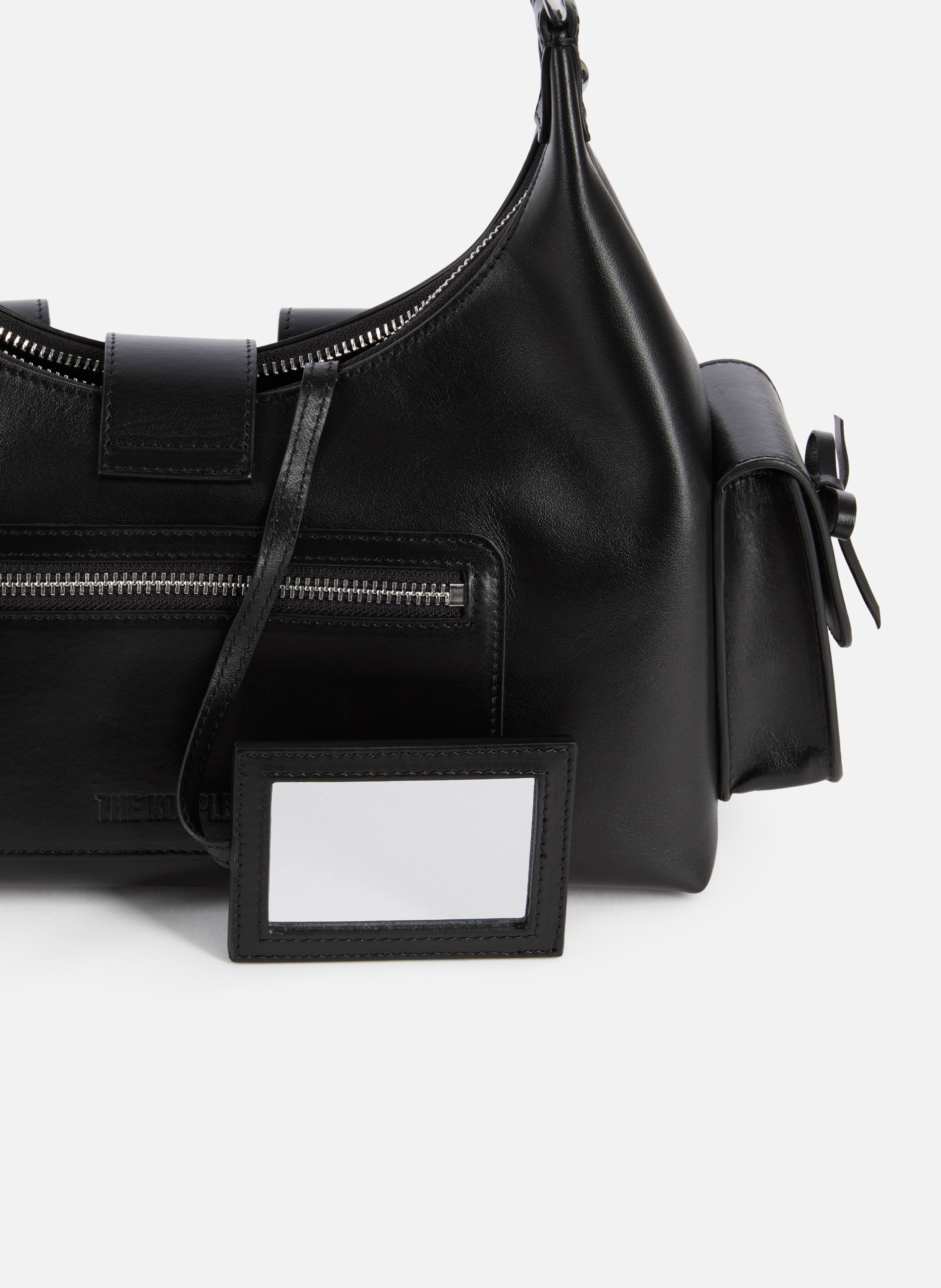 Sac amelia en cuir lisse THE KOOPLES Noir