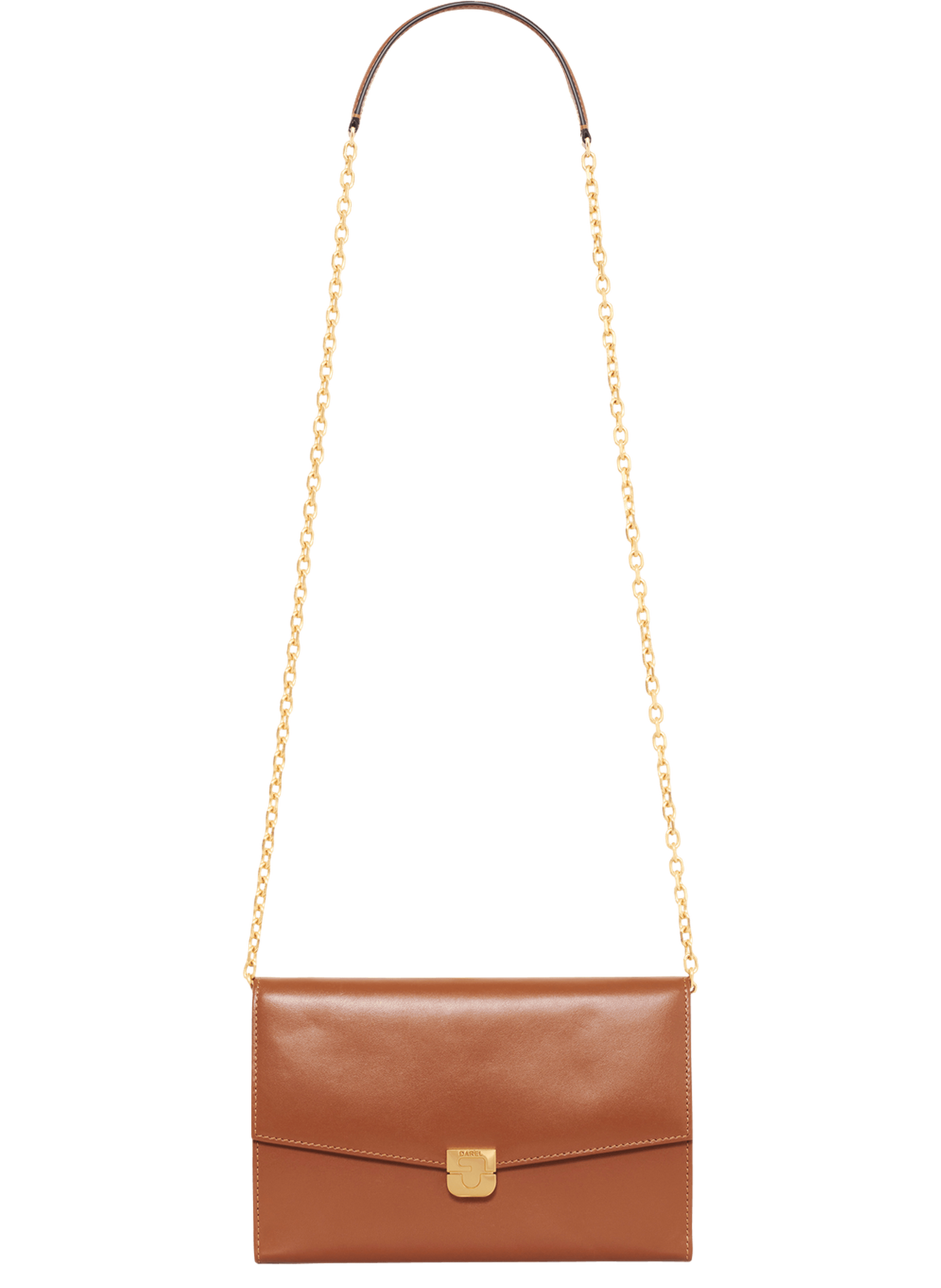 Pochette en cuir – enveloppe GERARD DAREL Marron