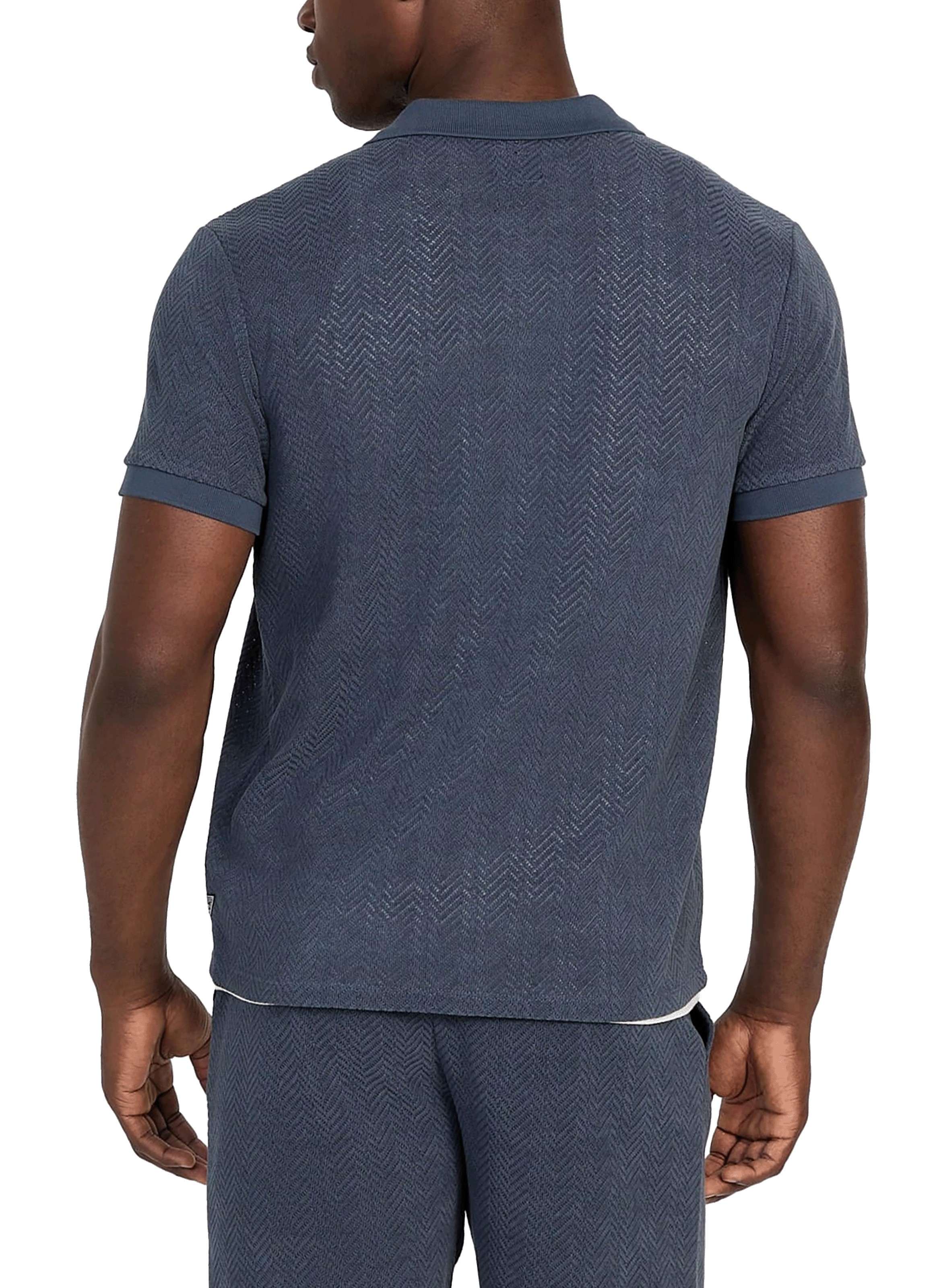 Wool Shirt GUESS Blue