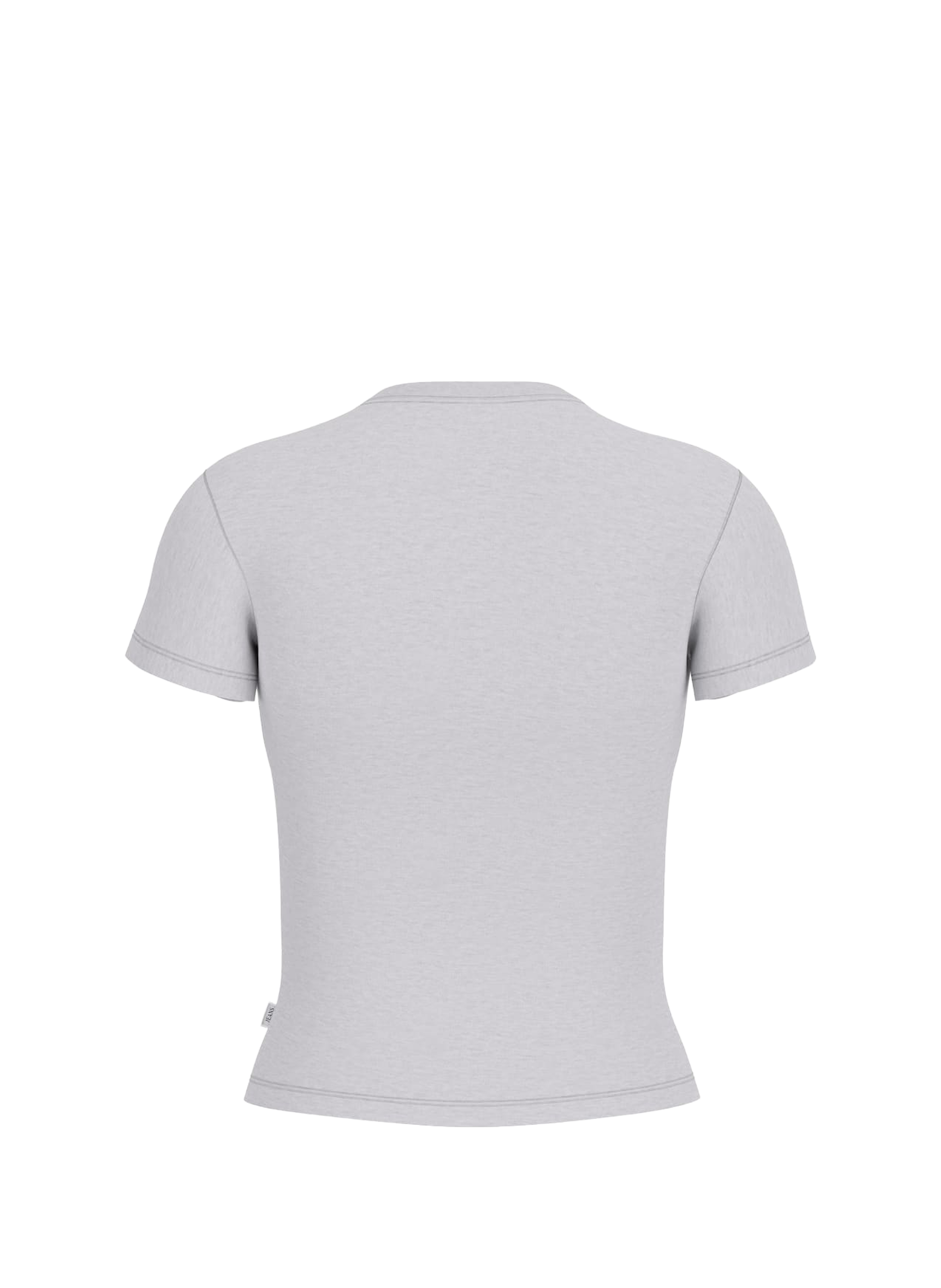 Cotton round-neck T-shirt GUESS Grey