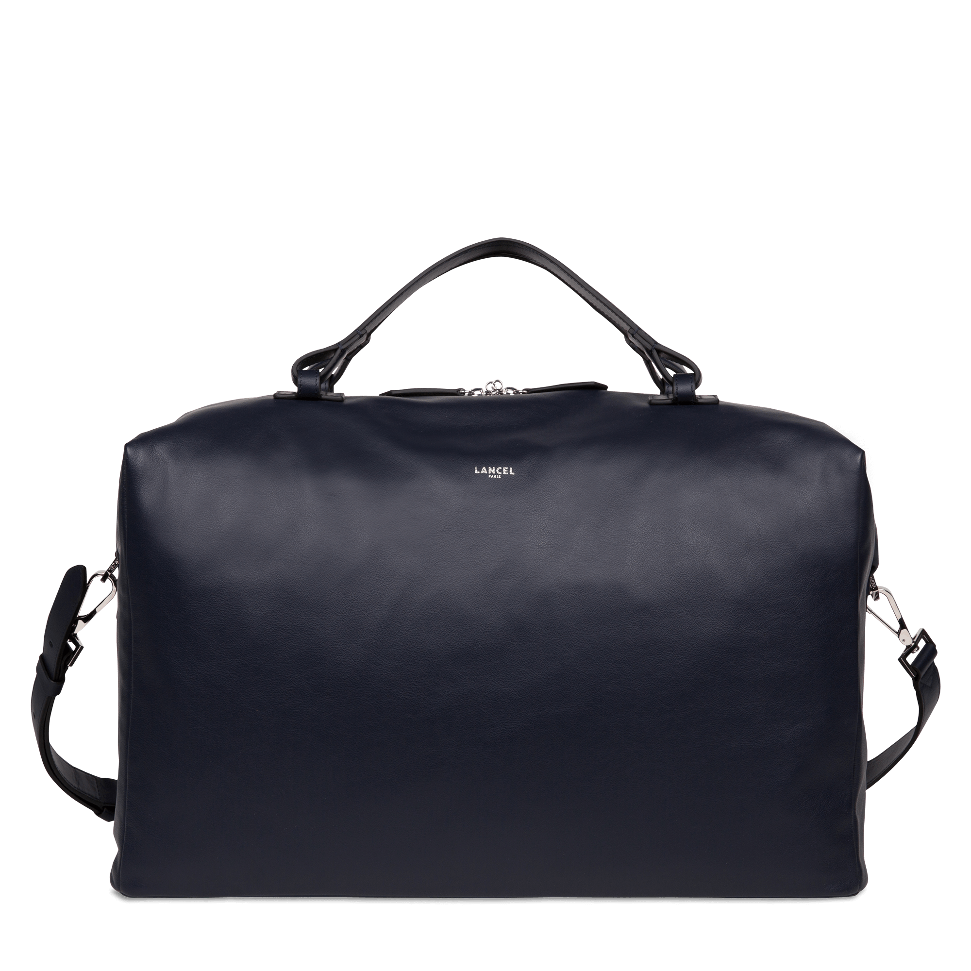 LANCEL Sac de voyage neo pop en cuir Bleu