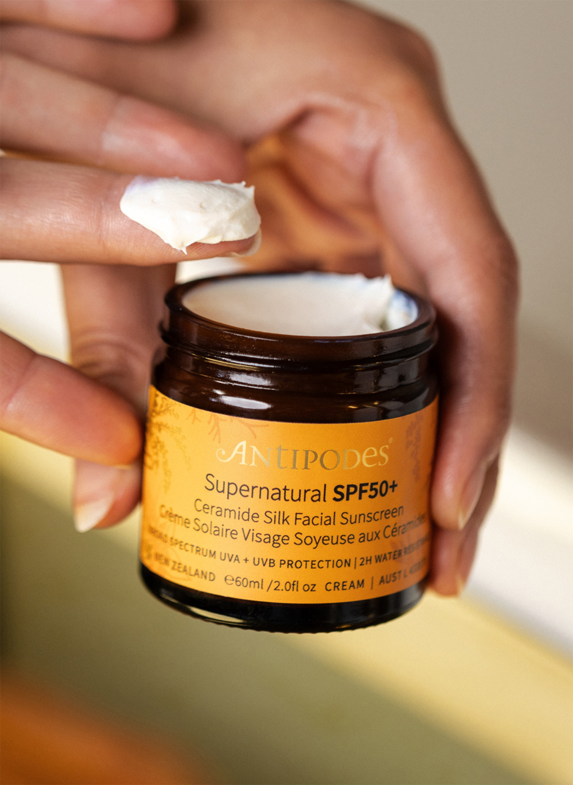 Antipodes Supernatural Spf50+ Crème Solaire Visage Soyeuse Aux Céramides ANTIPODES No color