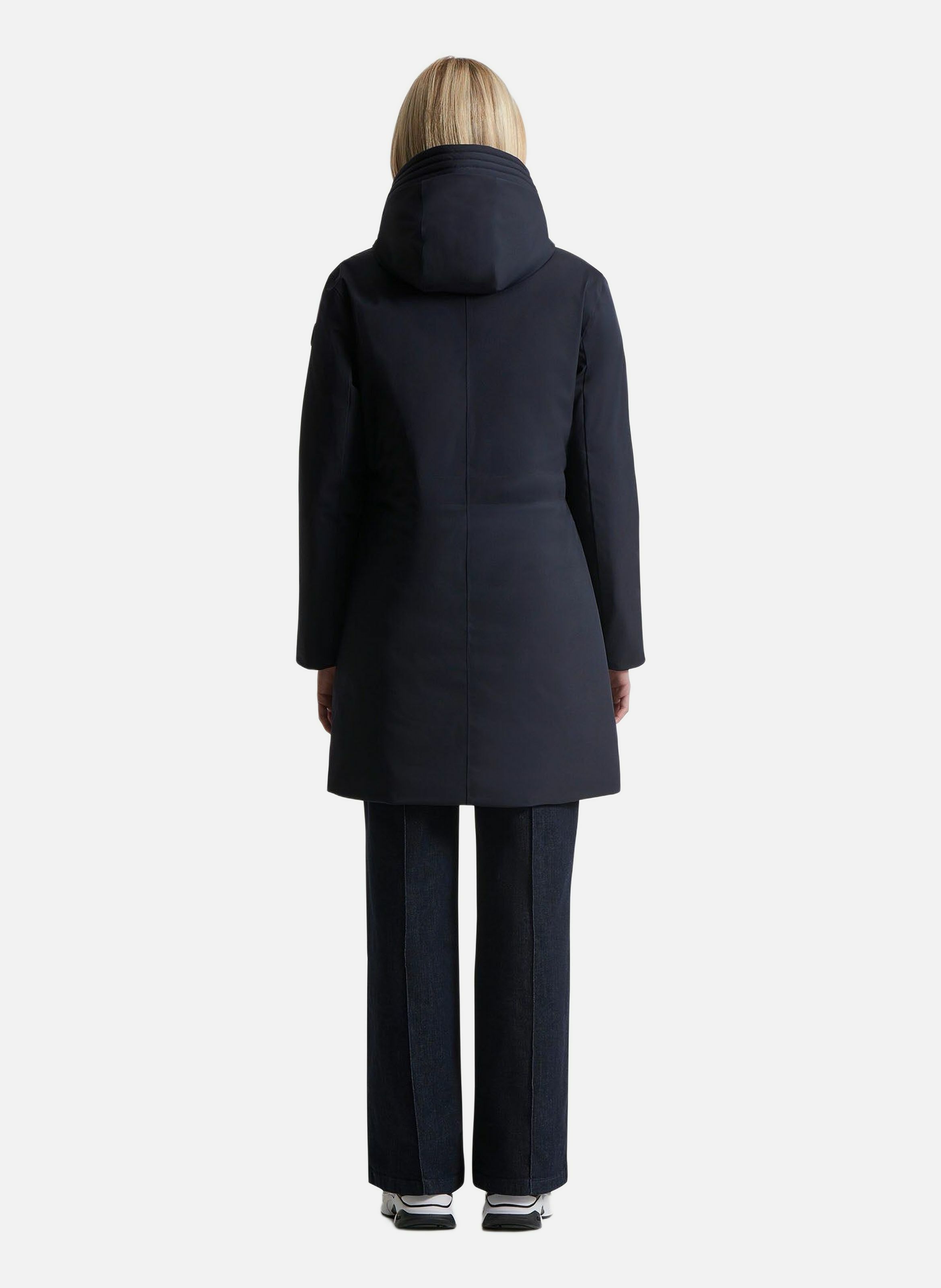 Manteau misha col montant coupe regular FUSALP Bleu