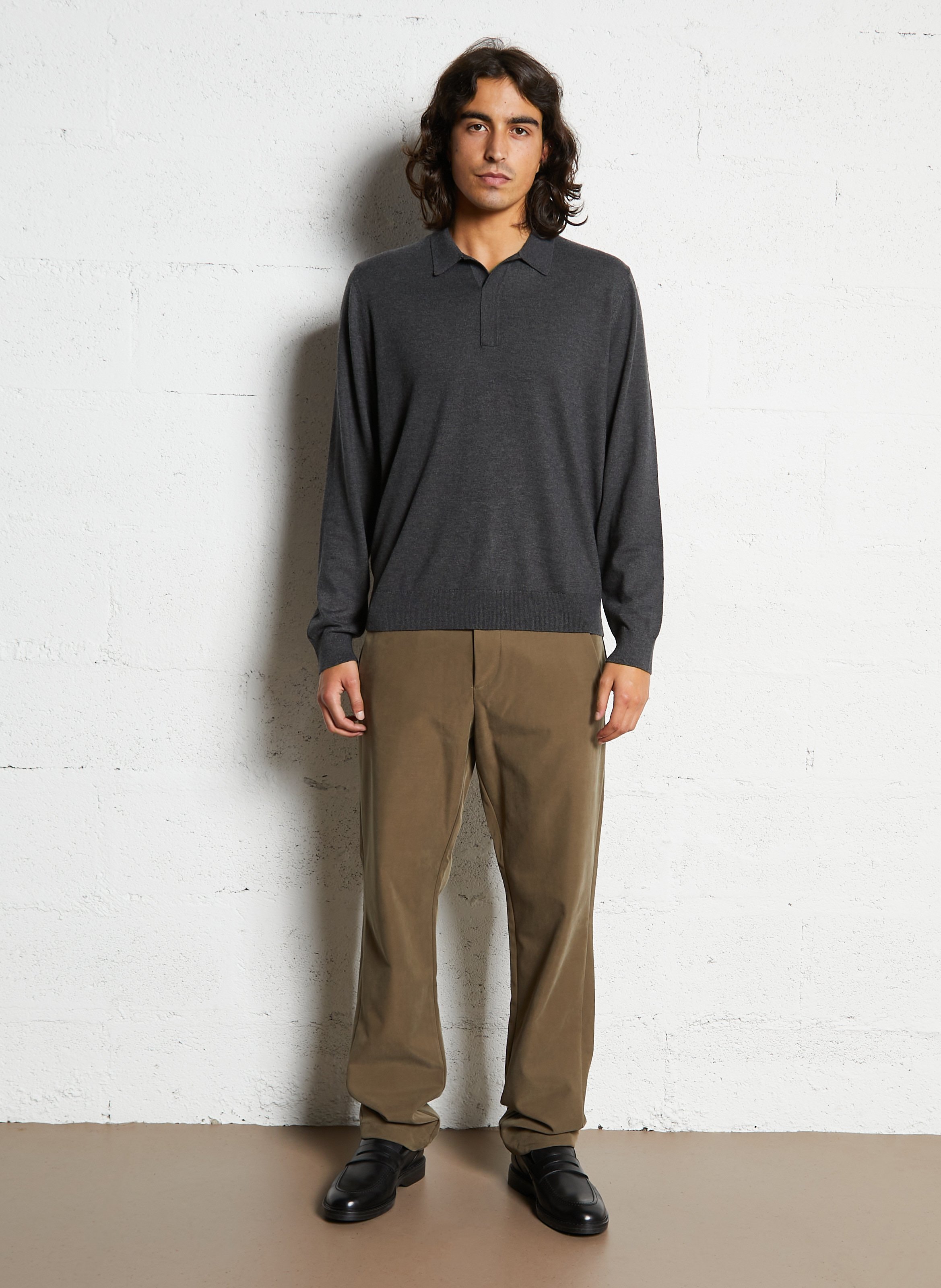 Pantalon droit IKKS Marron