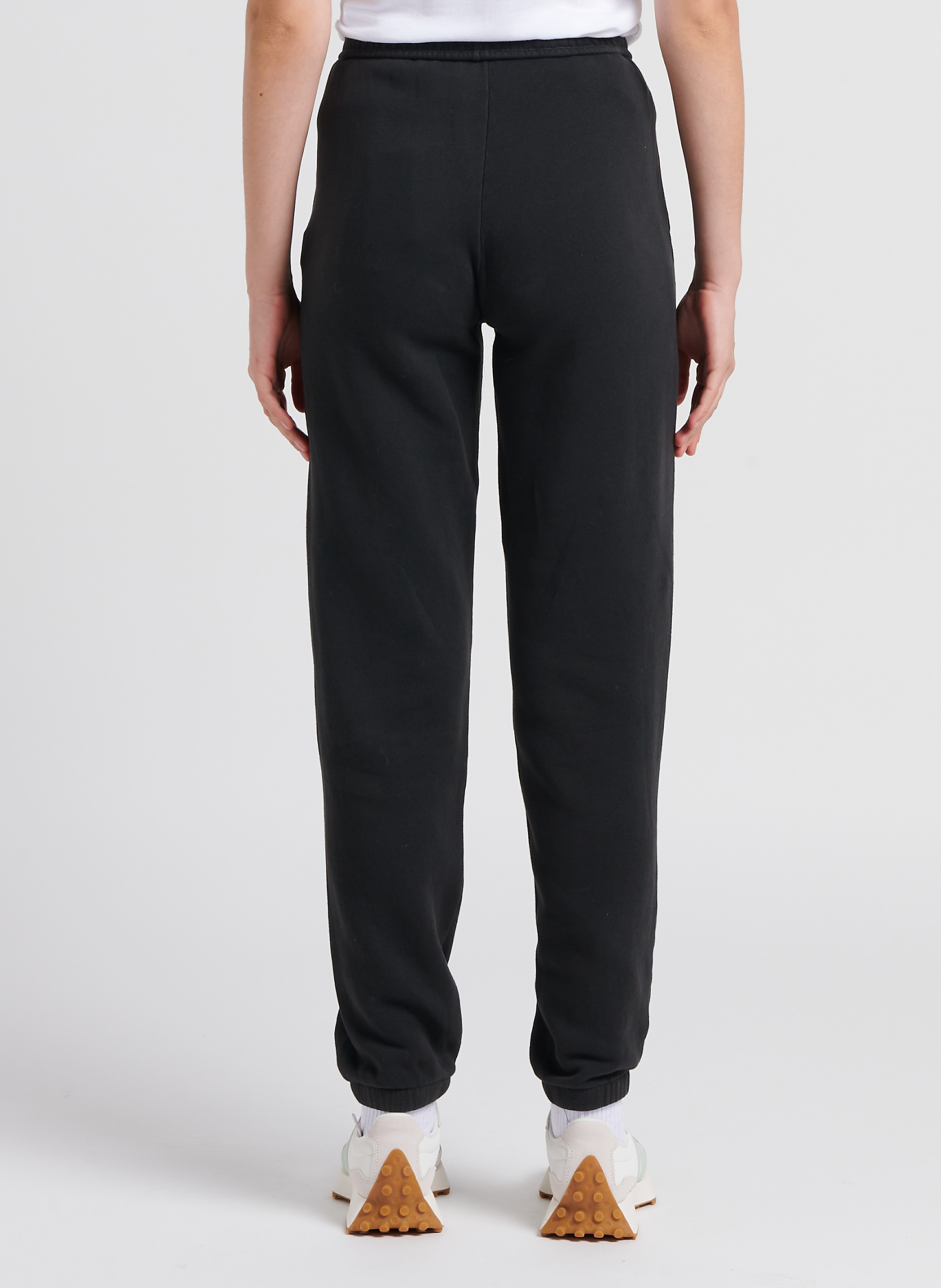 Jogging taille haute en coton mélangé izubird AMERICAN VINTAGE Noir