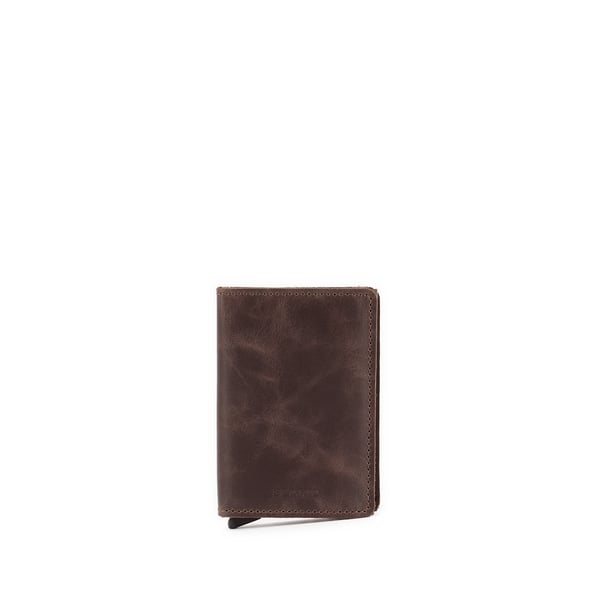 Porte-cartes manuel en cuir mélangé Porte-cartes manuel en cuir mélangé