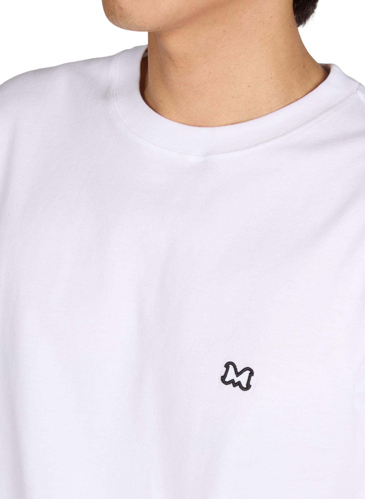 Classic Cotton T-Shirt MOUTY White