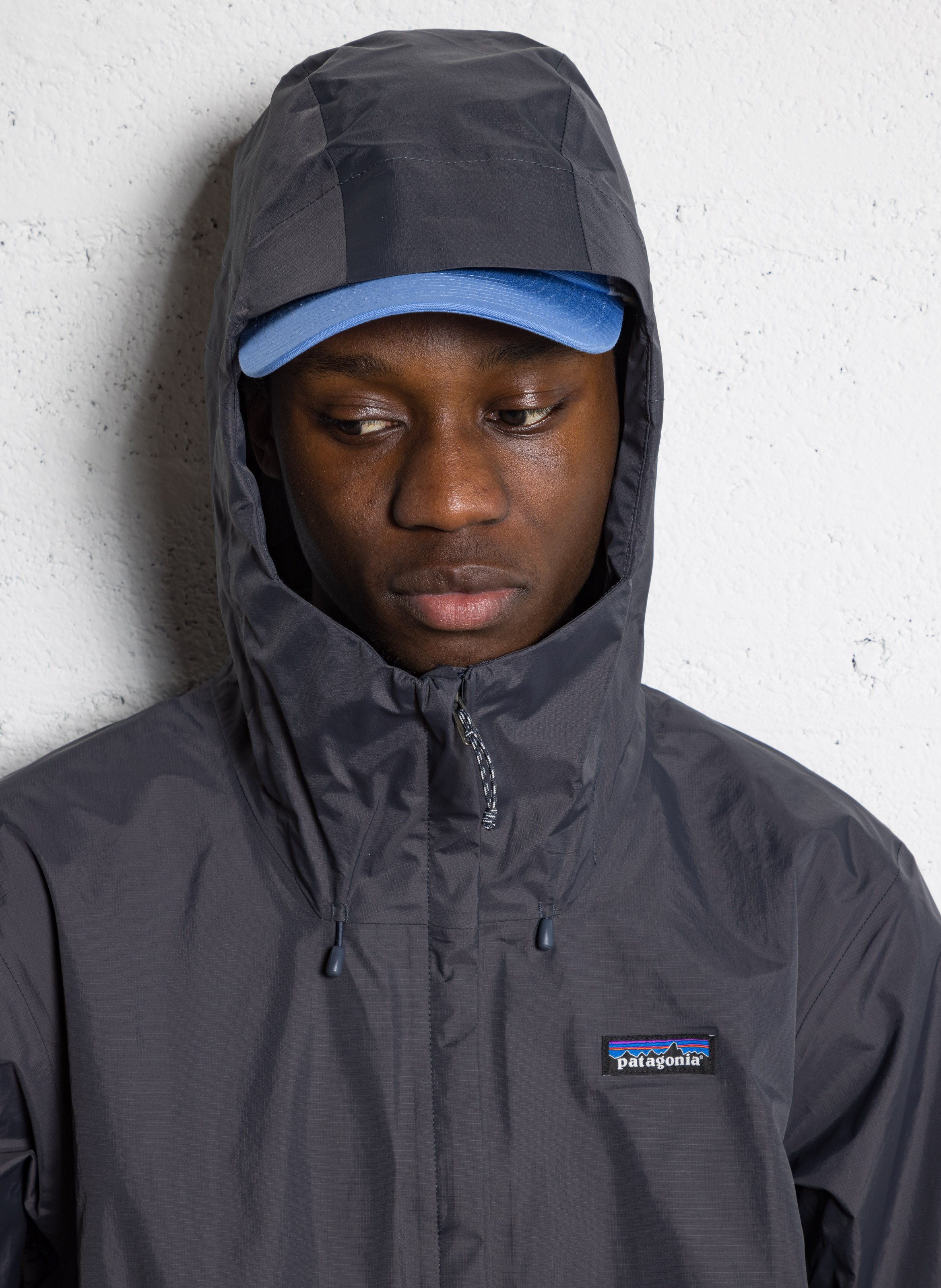 Veste à capuche imperméable PATAGONIA Noir