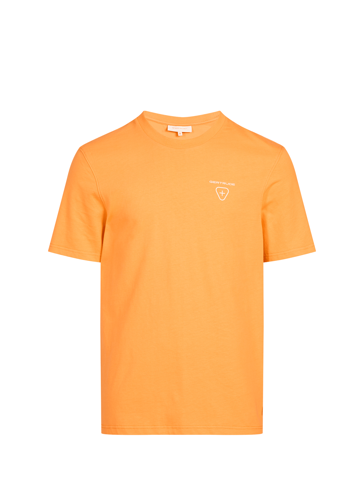 Biker-style cotton t-shirt GERTRUDE ET GASTON Orange