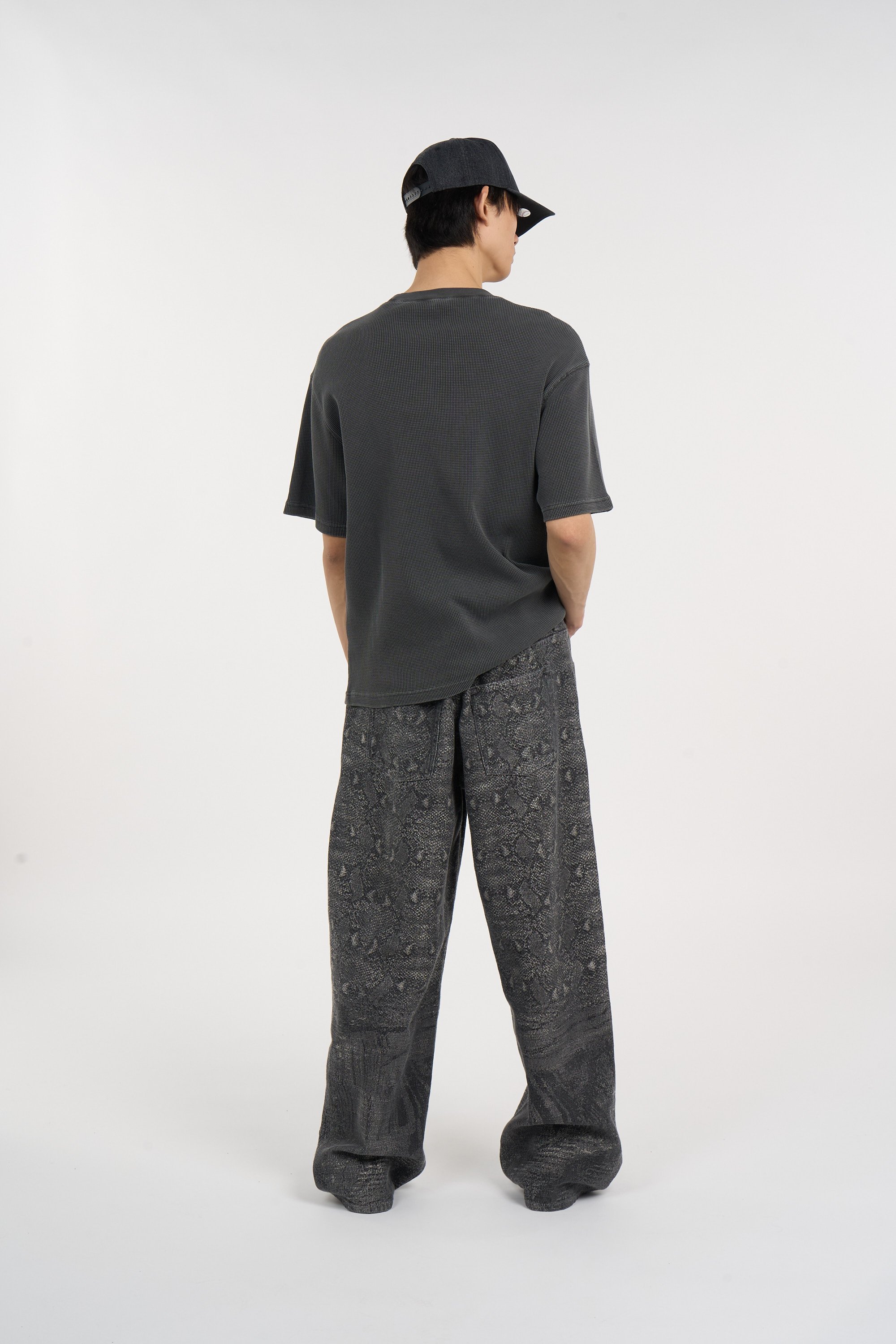 T-shirt s/s nelson waffle t-shirt CARHARTT WIP Noir