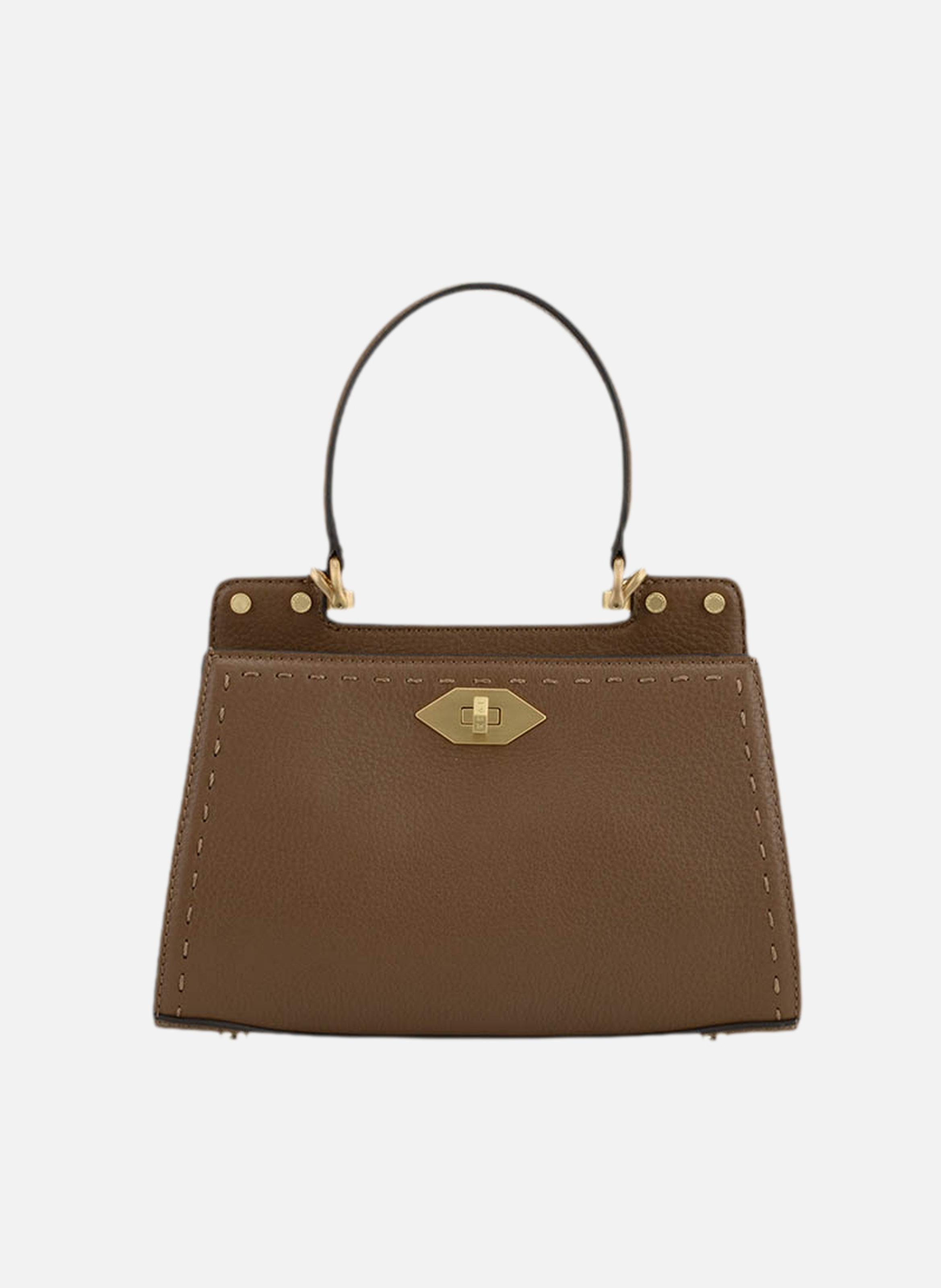 Trianon | sac à main POURCHET Marron